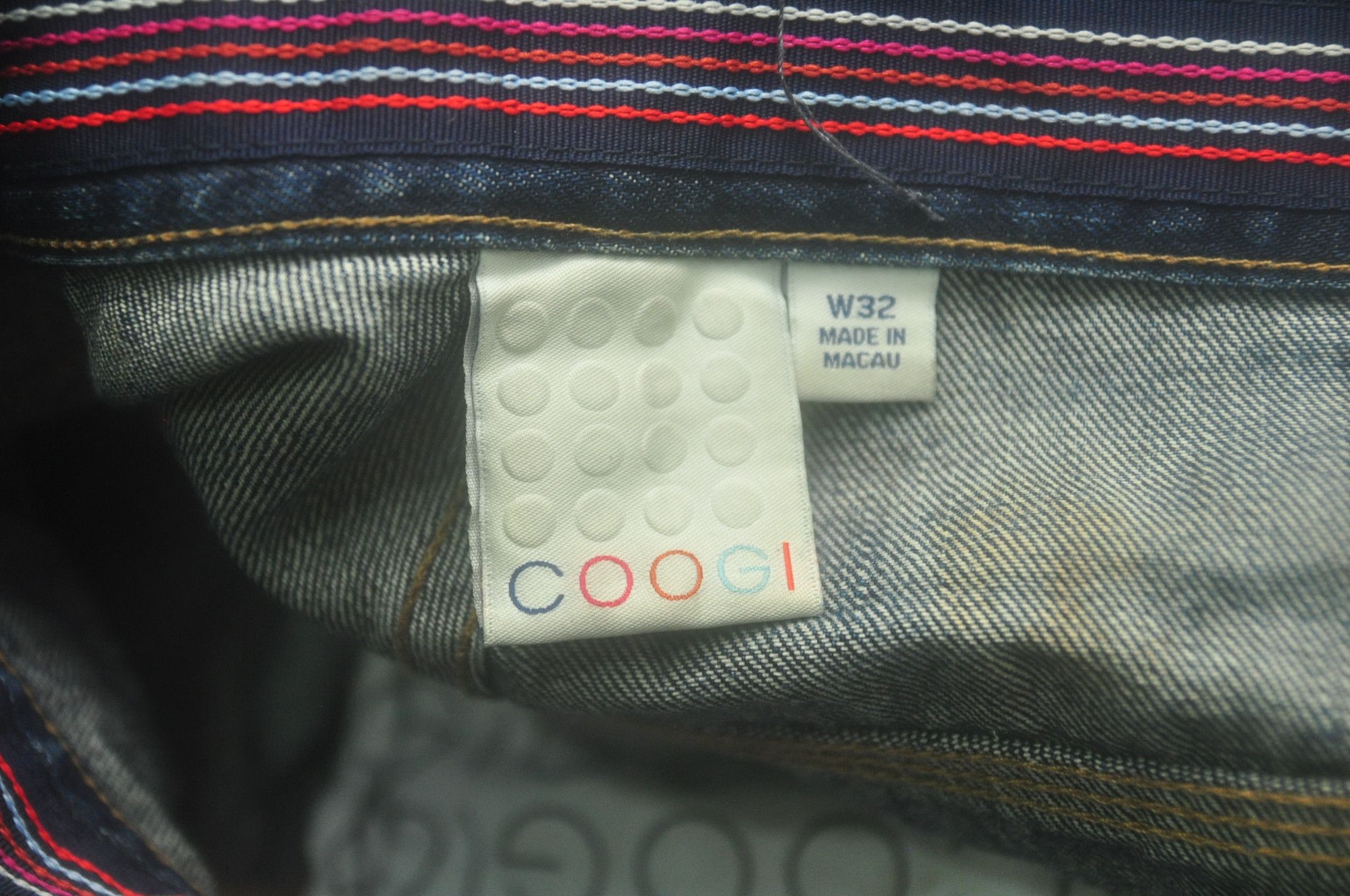 Coogi × Japanese Brand Vintage Coogi Denim Japanese Travis Scott Fashion Style Size US 33 - 8 Thumbnail