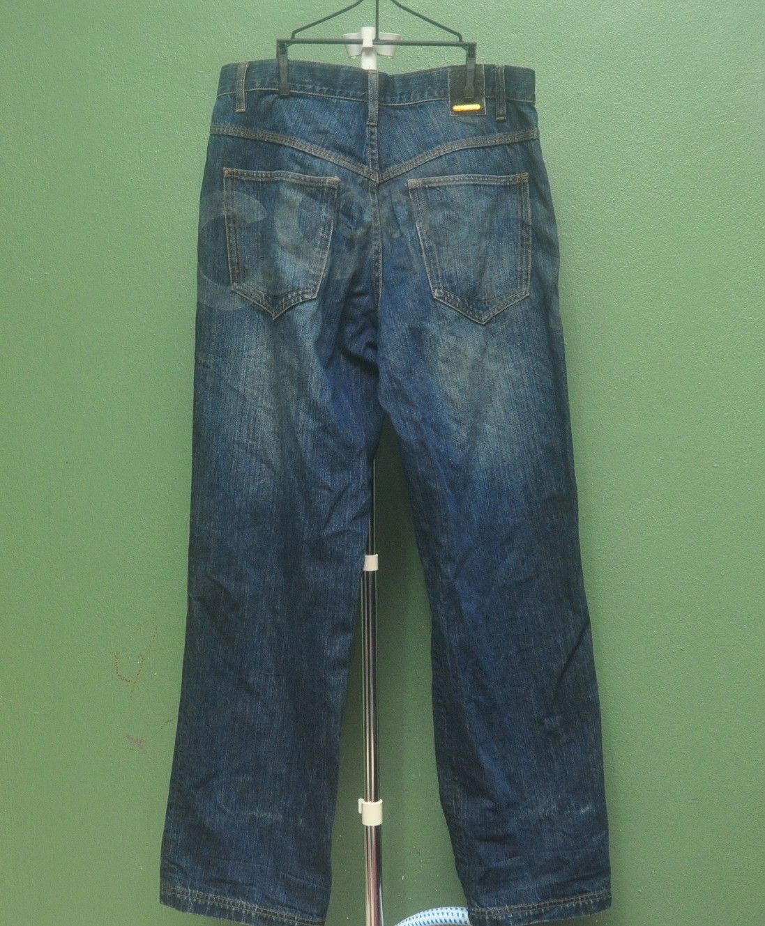 Coogi × Japanese Brand Vintage Coogi Denim Japanese Travis Scott Fashion Style Size US 33 - 2 Thumbnail