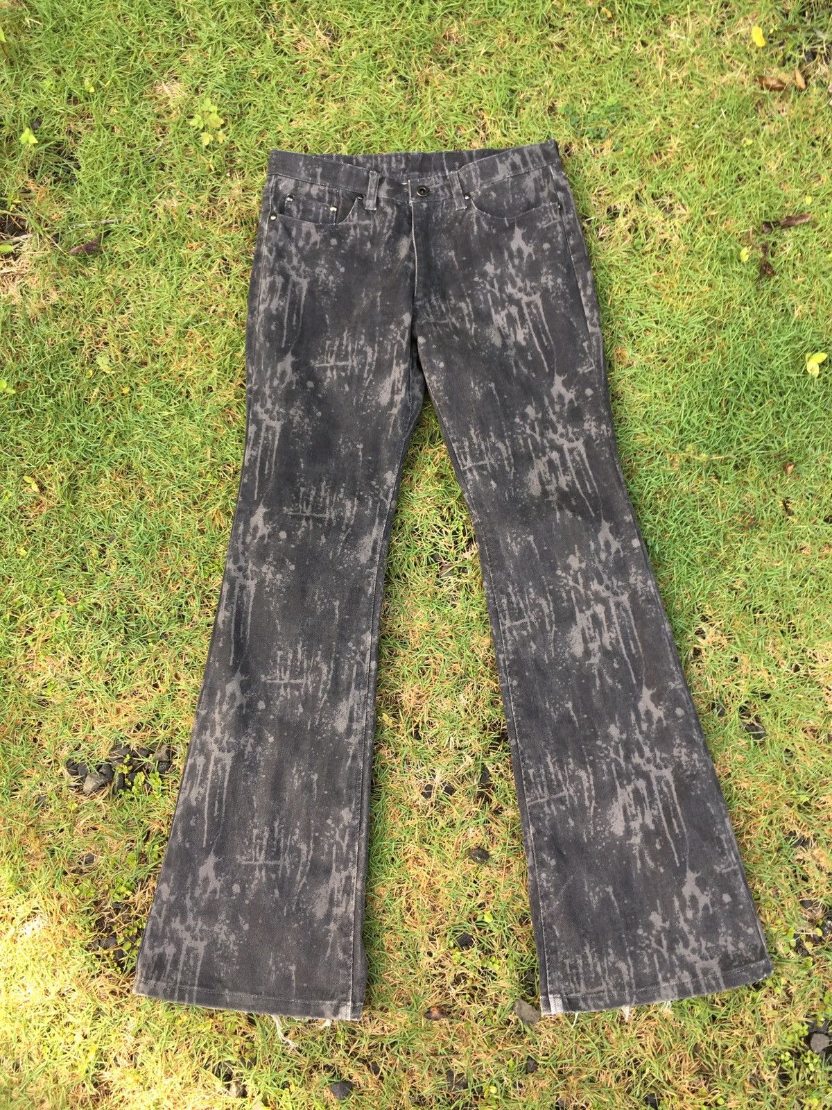 If Six Was Nine × Japanese Brand Custom Culture flare jeans Size US 29 - 1 Thumbnail
