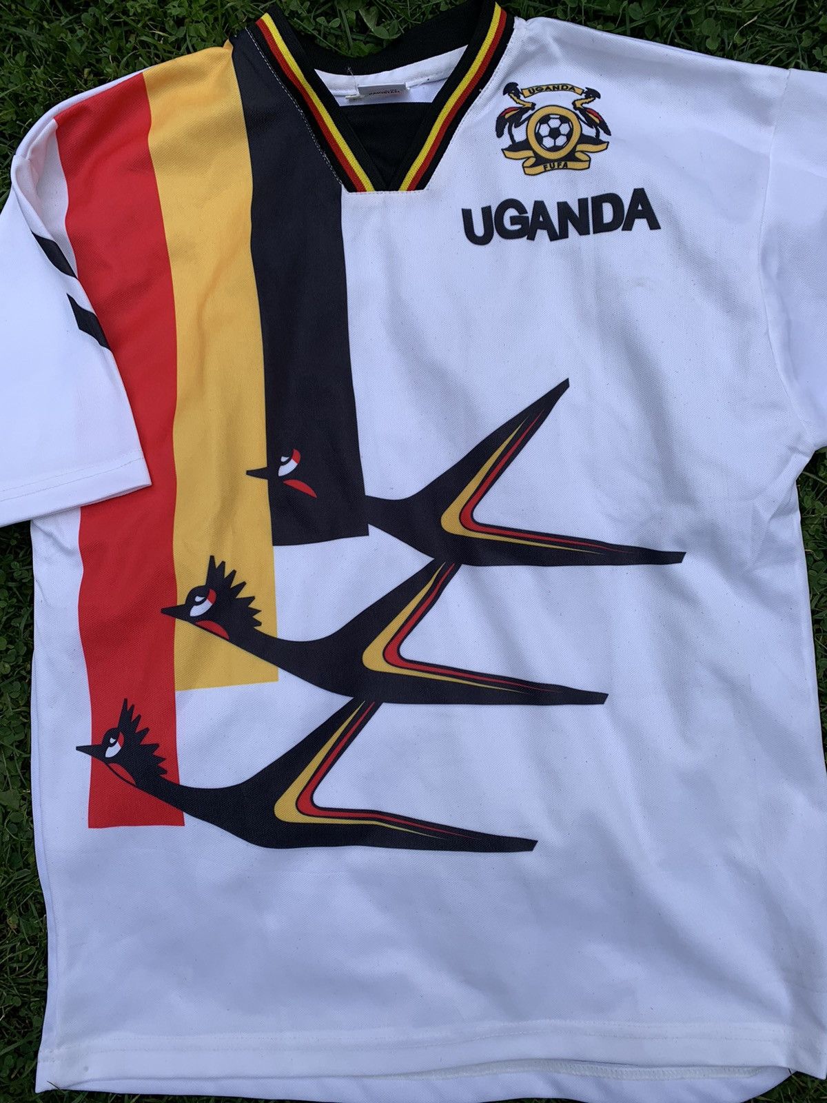 Vintage Vintage Uganda Soccer/ Football Jersey/ Kit ( | Grailed