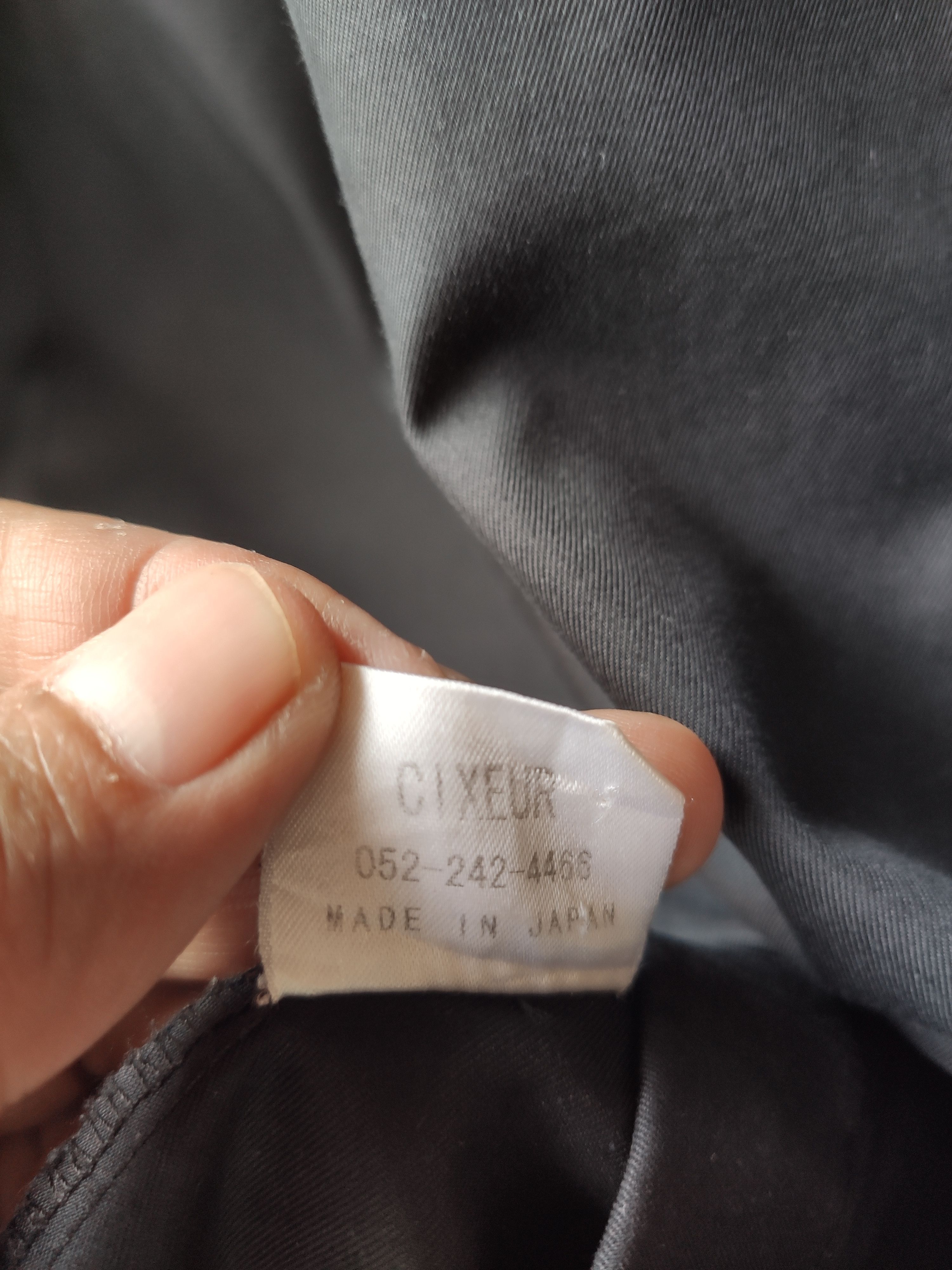 Japanese Brand Cixuer jacket Super Black made in Japan Size US L / EU 52-54 / 3 - 6 Thumbnail