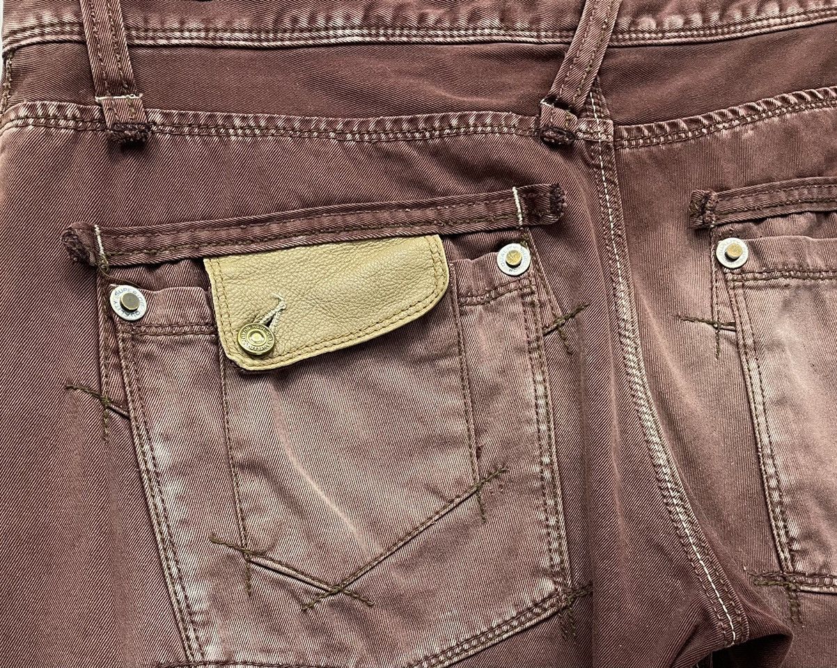 Japanese Brand Vintage RATLE TRAP Japan Whisker Faded Pants Size US 32 / EU 48 - 6 Thumbnail