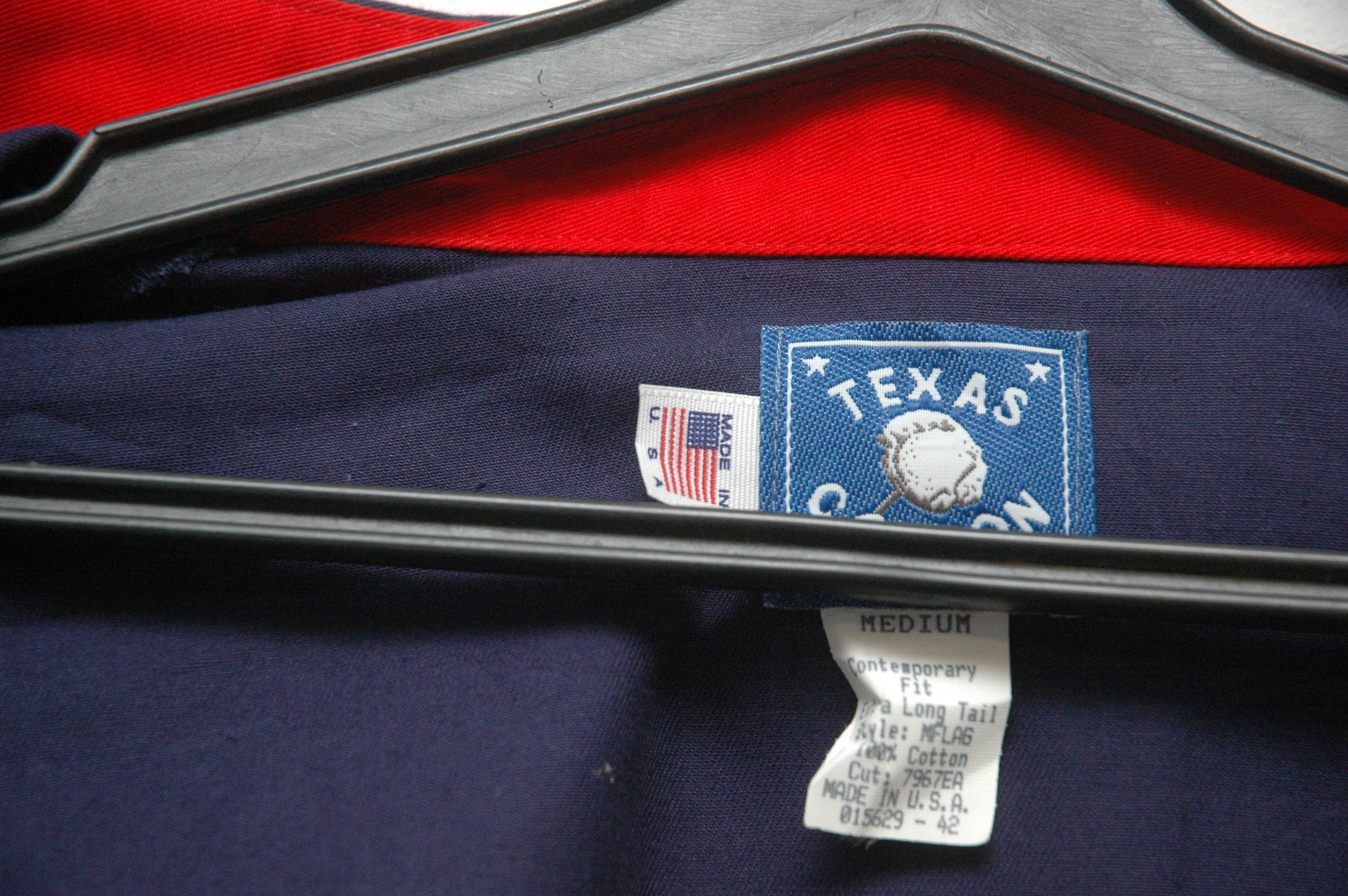 Vintage Vintage Texas Cotton Made in USA Dense Cowboy Shirt Size US M / EU 48-50 / 2 - 6 Thumbnail