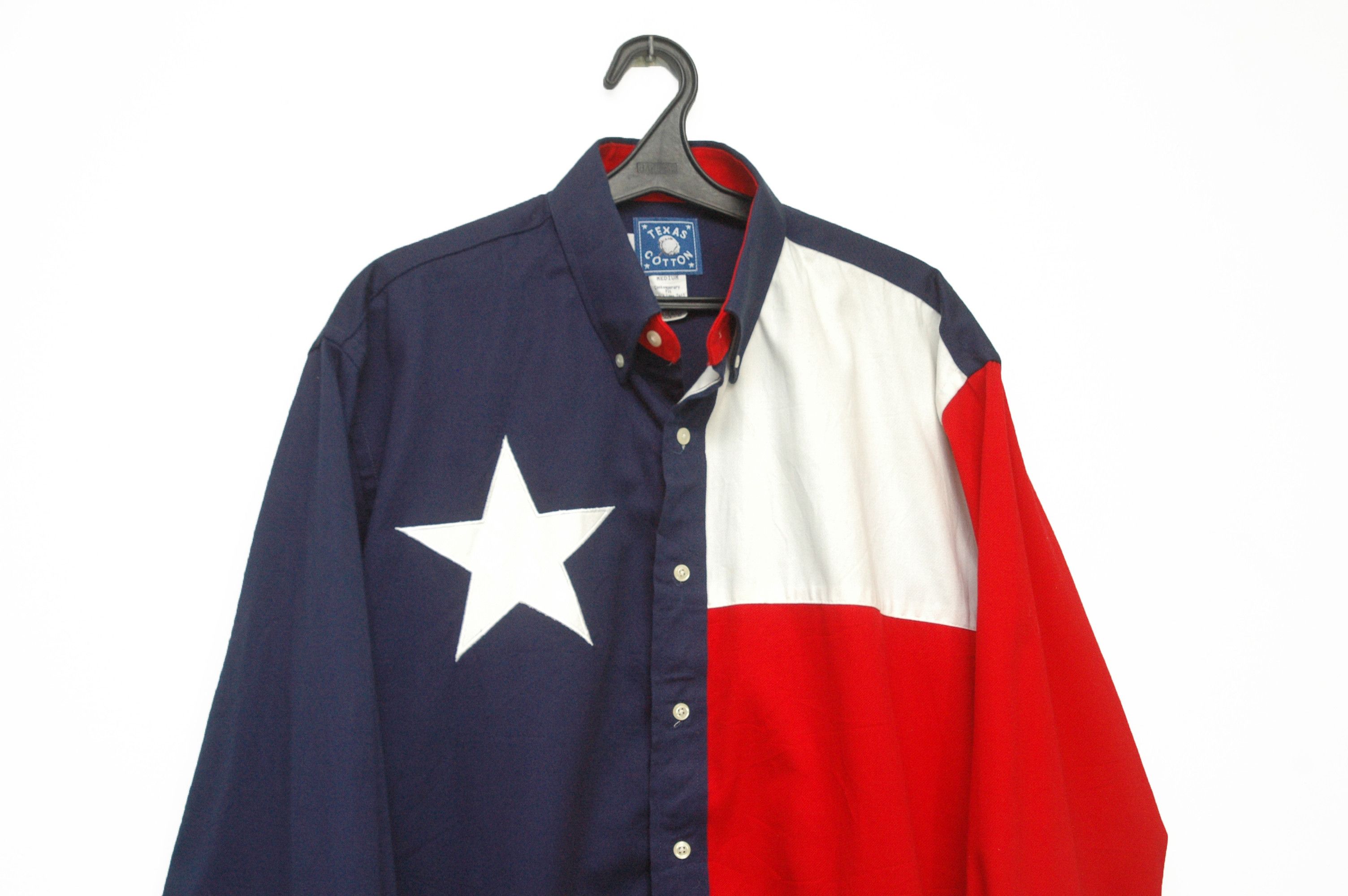 Vintage Vintage Texas Cotton Made in USA Dense Cowboy Shirt Size US M / EU 48-50 / 2 - 2 Thumbnail