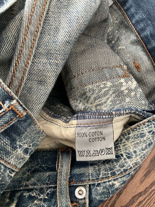 Dior Dior SS07 “Spider Web” Denim Hedi Slimane Era | Grailed