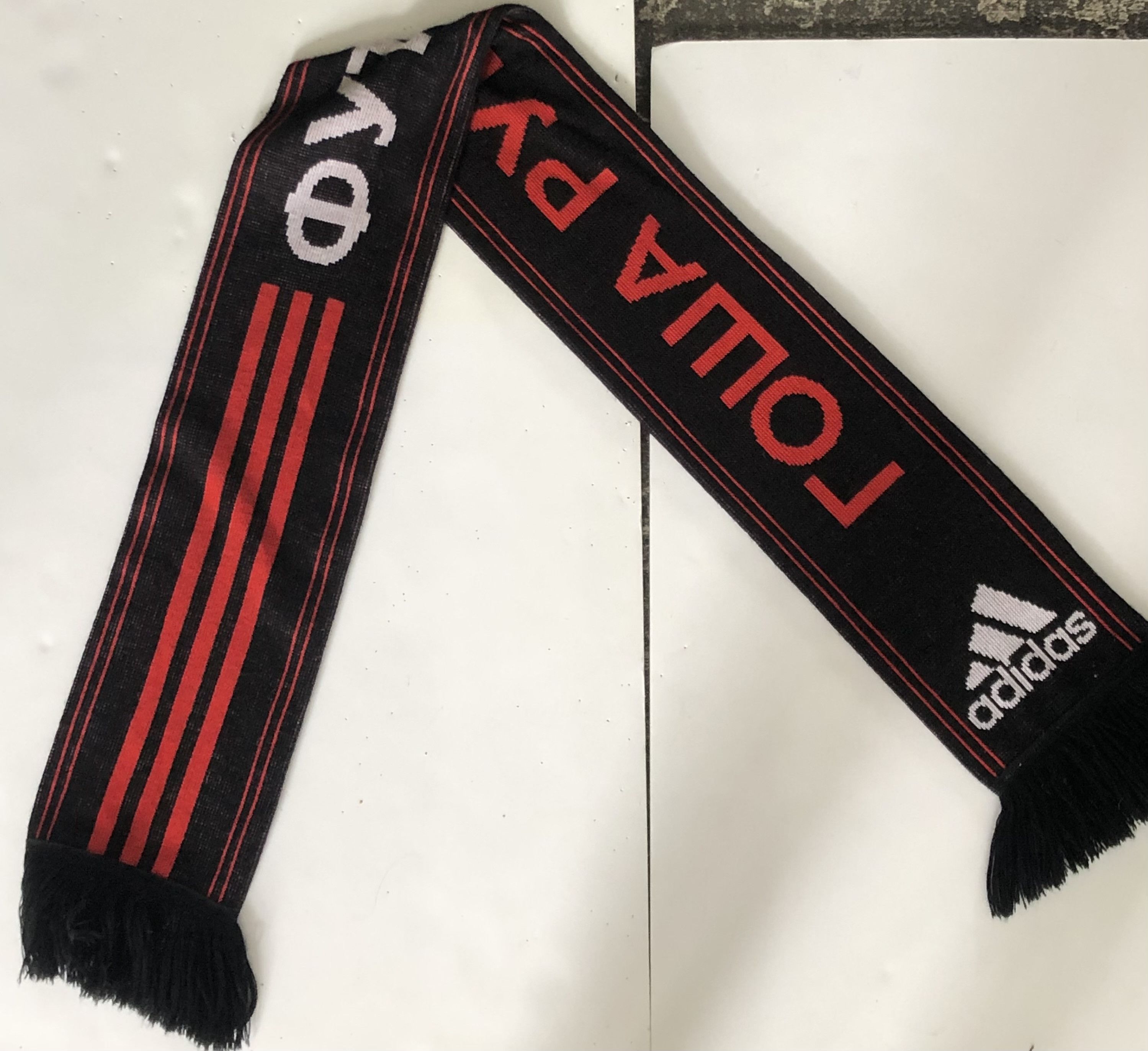 Gosha Rubchinskiy Adidas Originals Scarf New Red White Black