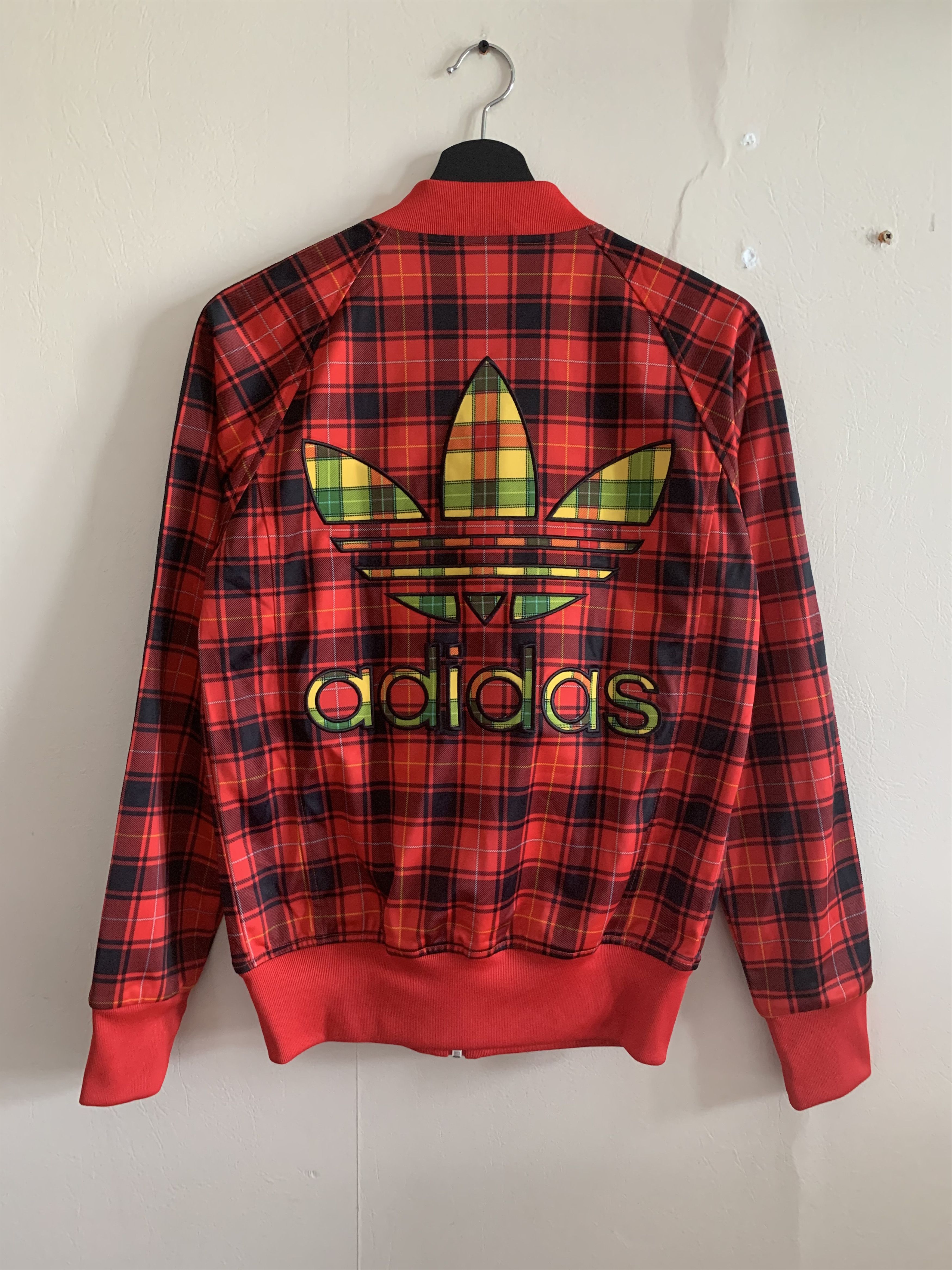 レッドチェックジャージ Jeremy S Scott