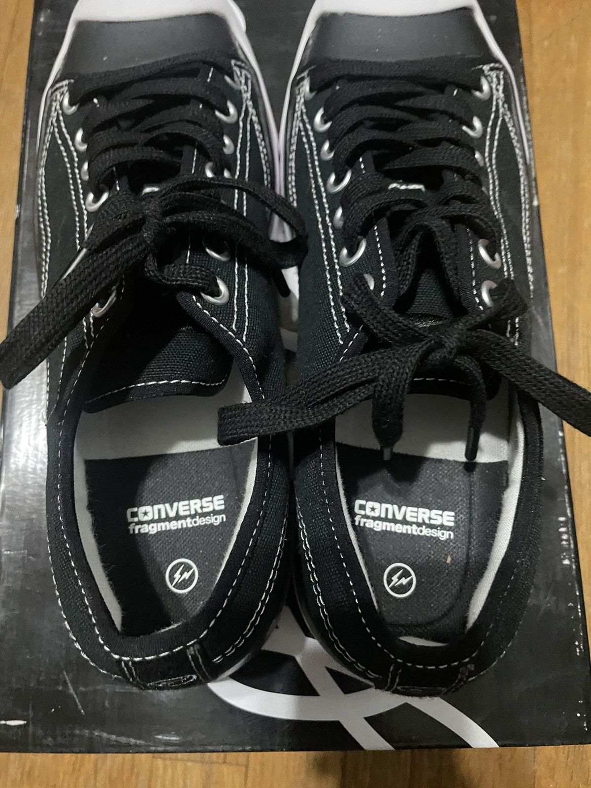 Converse jack purcell modern fragment design black