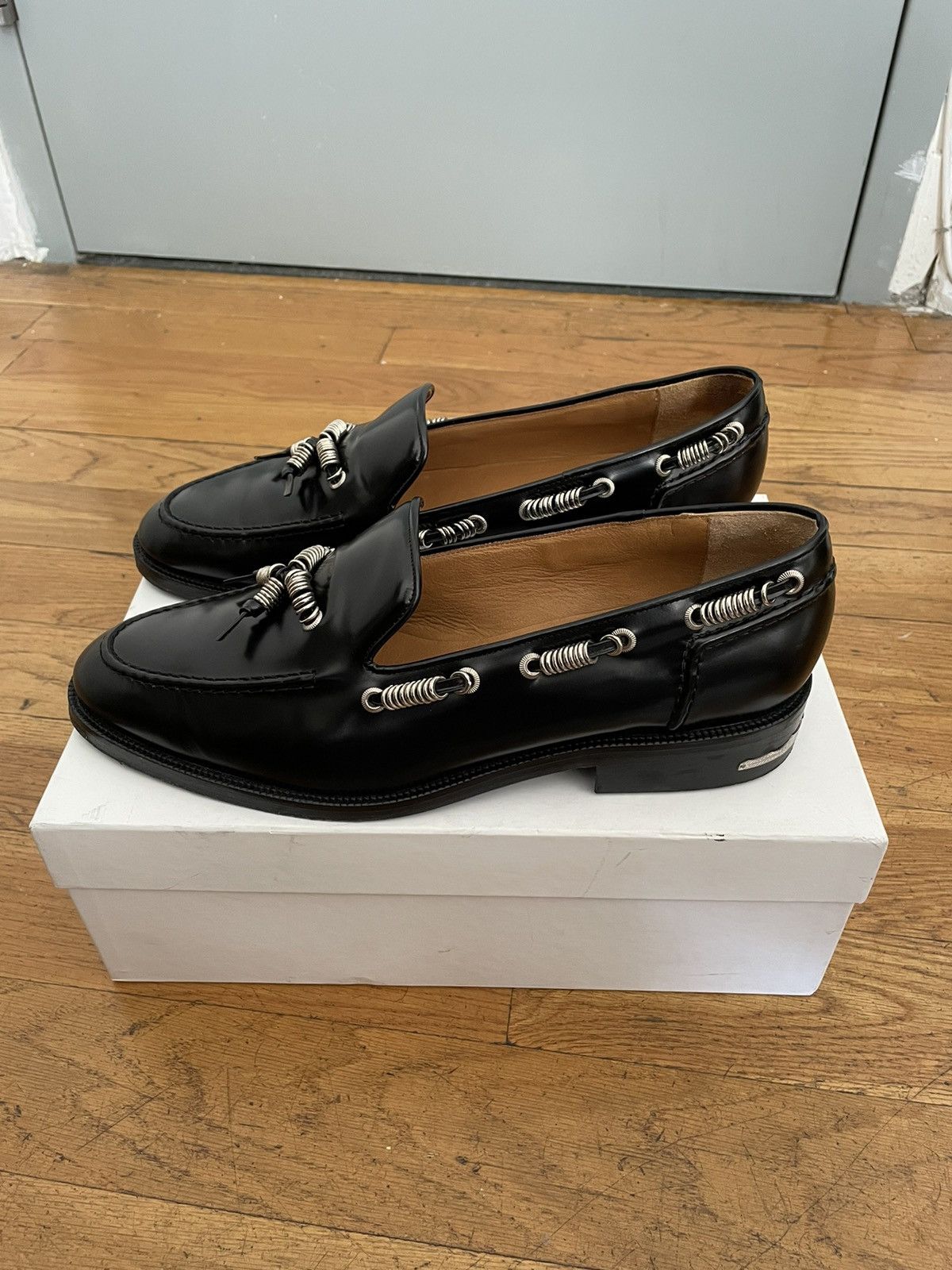 Toga Toga Virilis Black Polido Loafers | Grailed