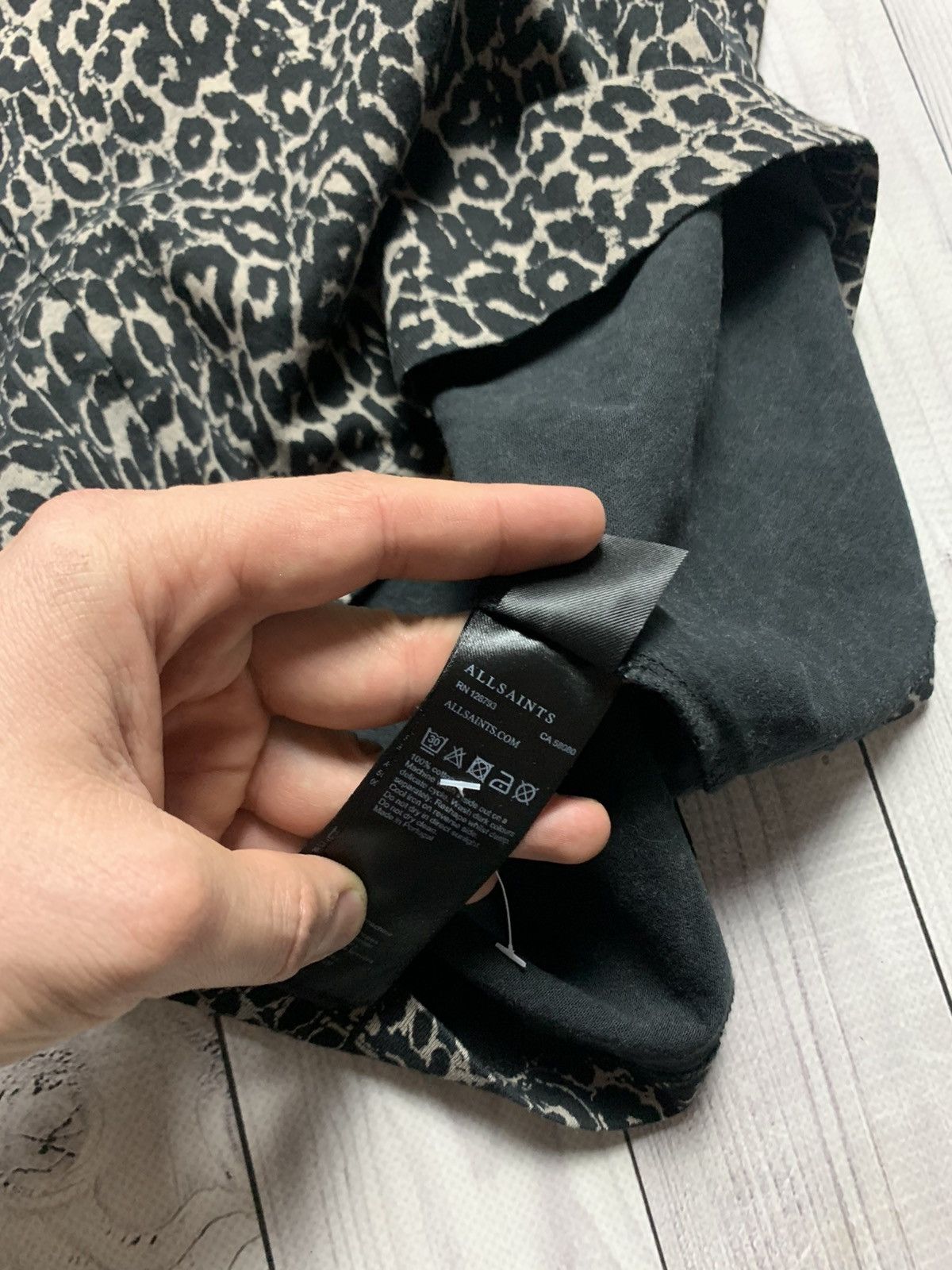 Allsaints Allsaints tee leopard Size Xs Size US XS / EU 42 / 0 - 5 Thumbnail