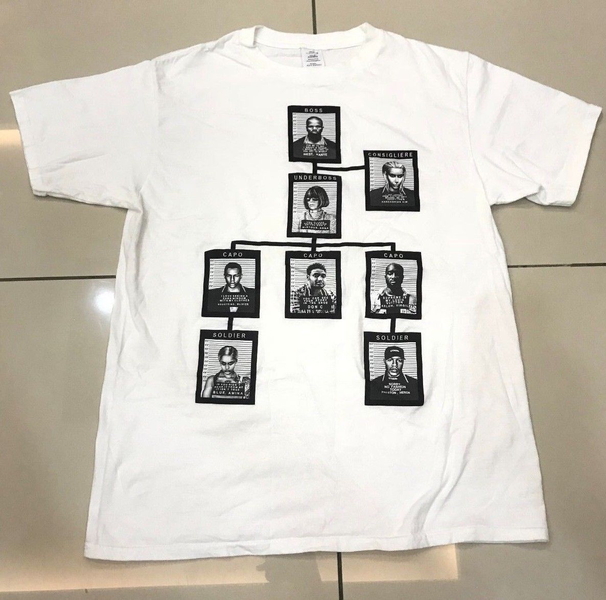 Kanye West LIMITED KANYE WEST AND THE GANG SYNDICATE YEEZY GROUP SHIRT Size US M / EU 48-50 / 2 - 1 Thumbnail
