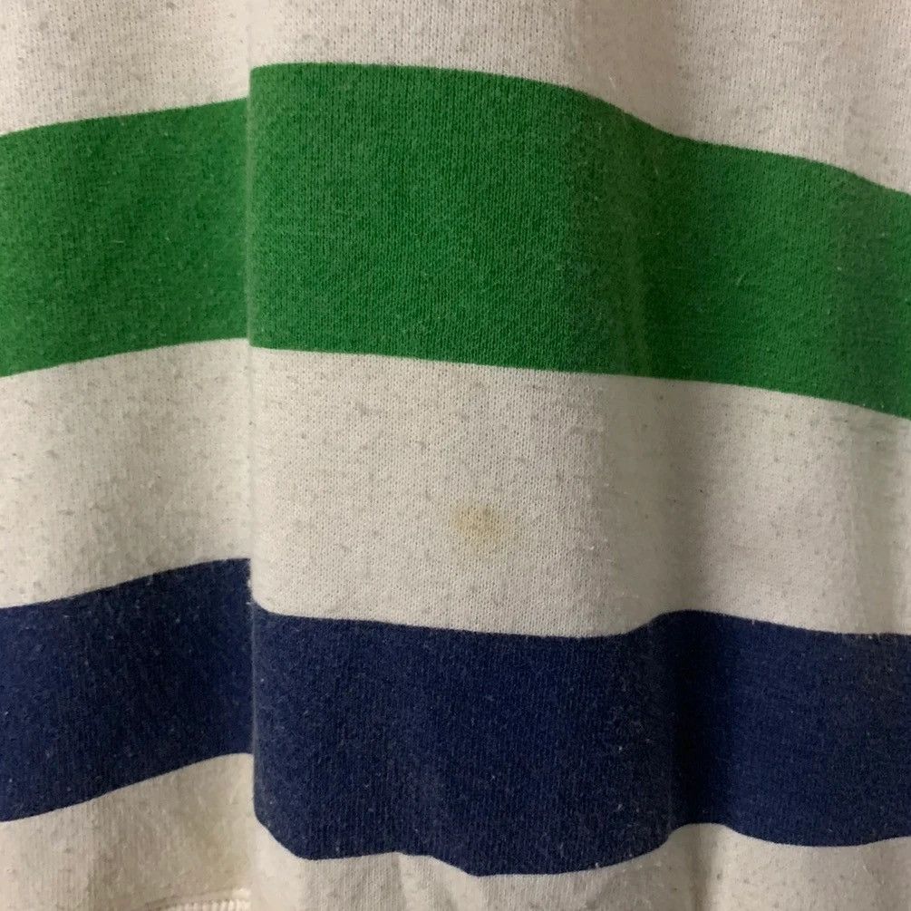 Rainbow × Vintage × go slow caravan Rainbow Striped Go Slow Caravan Hooded Pullover Sweatshirts Size US M / EU 48-50 / 2 - 11 Thumbnail