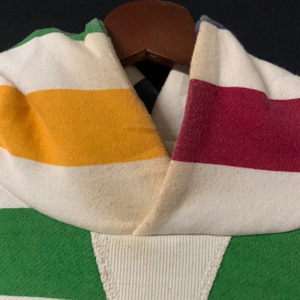 Rainbow × Vintage × go slow caravan Rainbow Striped Go Slow Caravan Hooded Pullover Sweatshirts Size US M / EU 48-50 / 2 - 7 Thumbnail