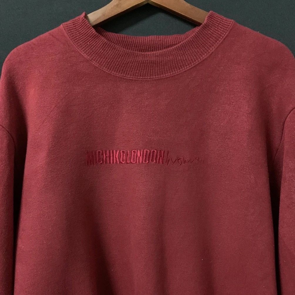 Japanese Brand × Michiko Koshino × Michiko Koshino London Vintage Michiko London Home Spell Out Pullover Sweatshirts Size US L / EU 52-54 / 3 - 2 Thumbnail