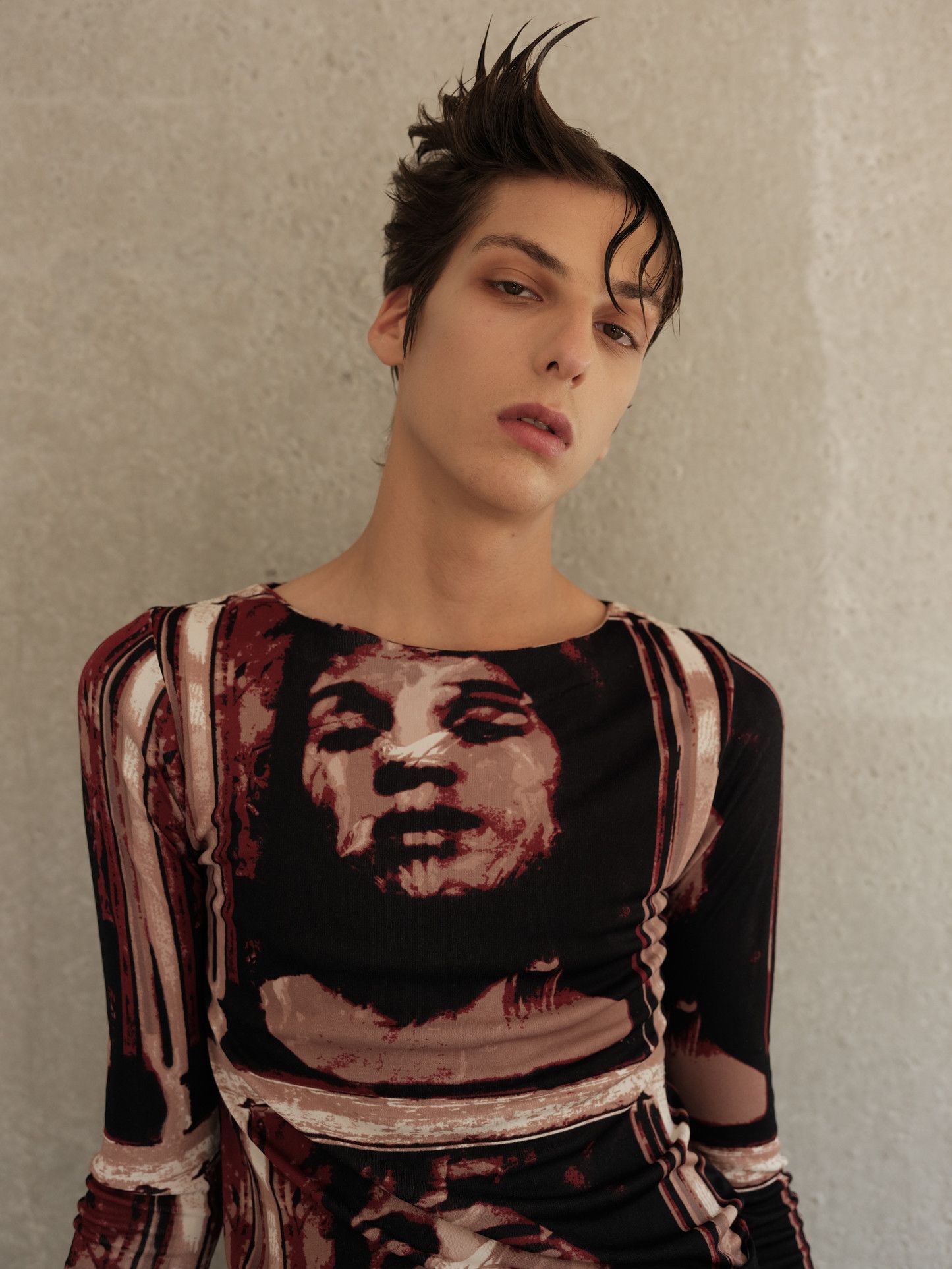 Jean Paul Gaultier JEAN PAUL GAULTIER ICONIC FACES TOP Size US S / EU 44-46 / 1 - 1 Thumbnail