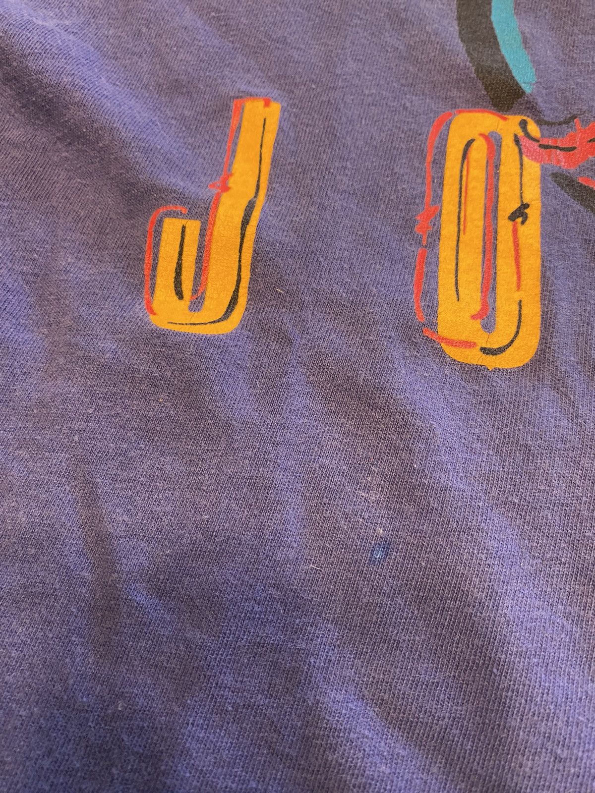 Jordan Brand Vintage 1993 Nike Jordan 8 Aqua Promo Shirt Tee OG Grey Tag Size US L / EU 52-54 / 3 - 8 Thumbnail