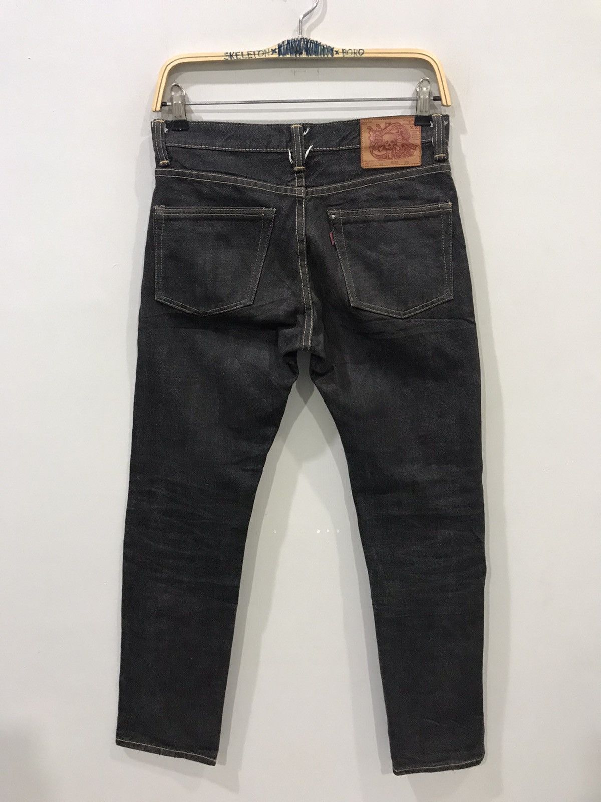 Alchemist × Japanese Brand ALCHEMIST FAB FOUR Skinny Designer Rare Biker Indigo Denim Size US 29 - 9 Thumbnail