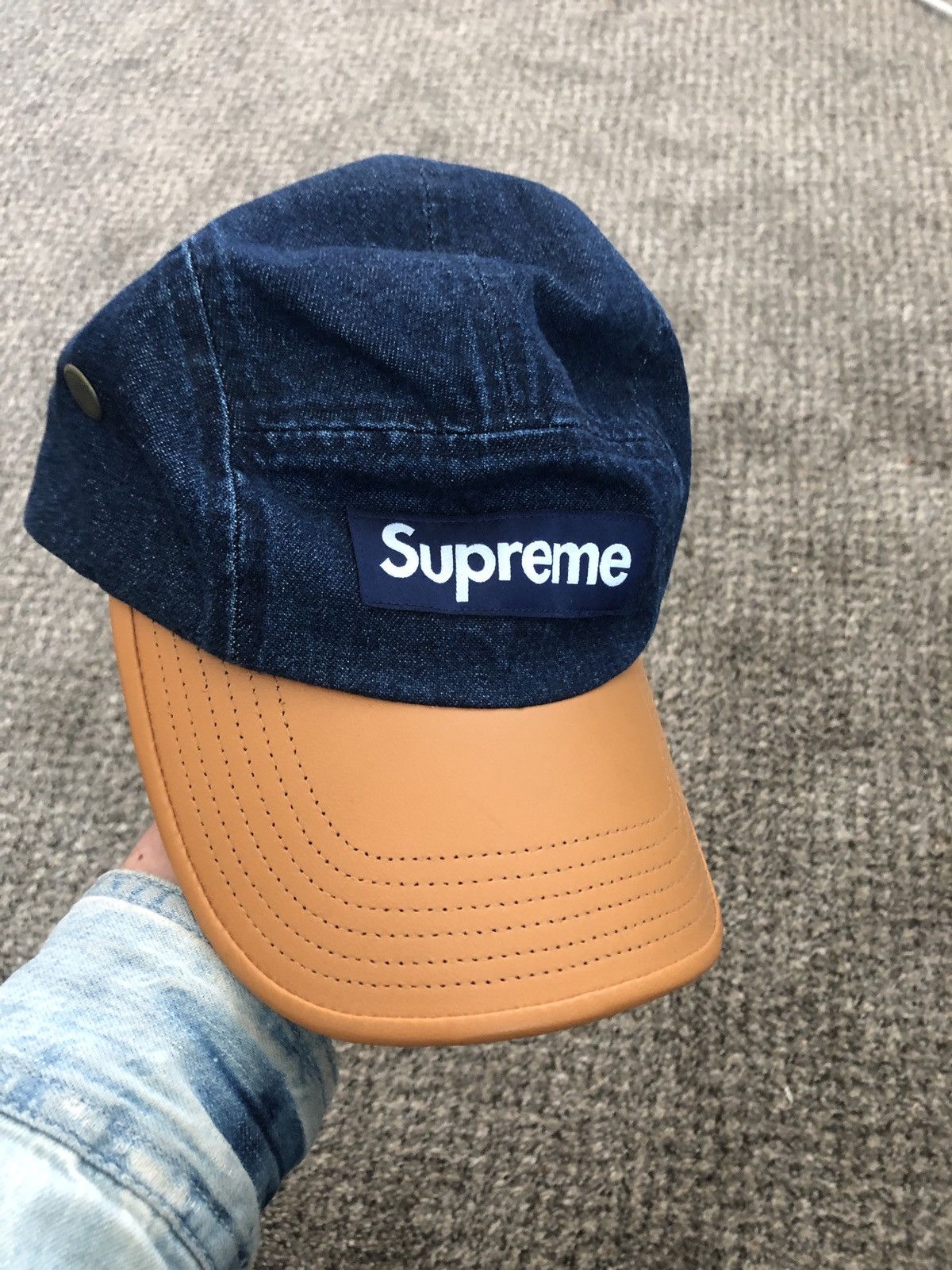 supreme 2TONE DENIM CAMP CAP（Buy Supreme 2-Tone Denim Camp