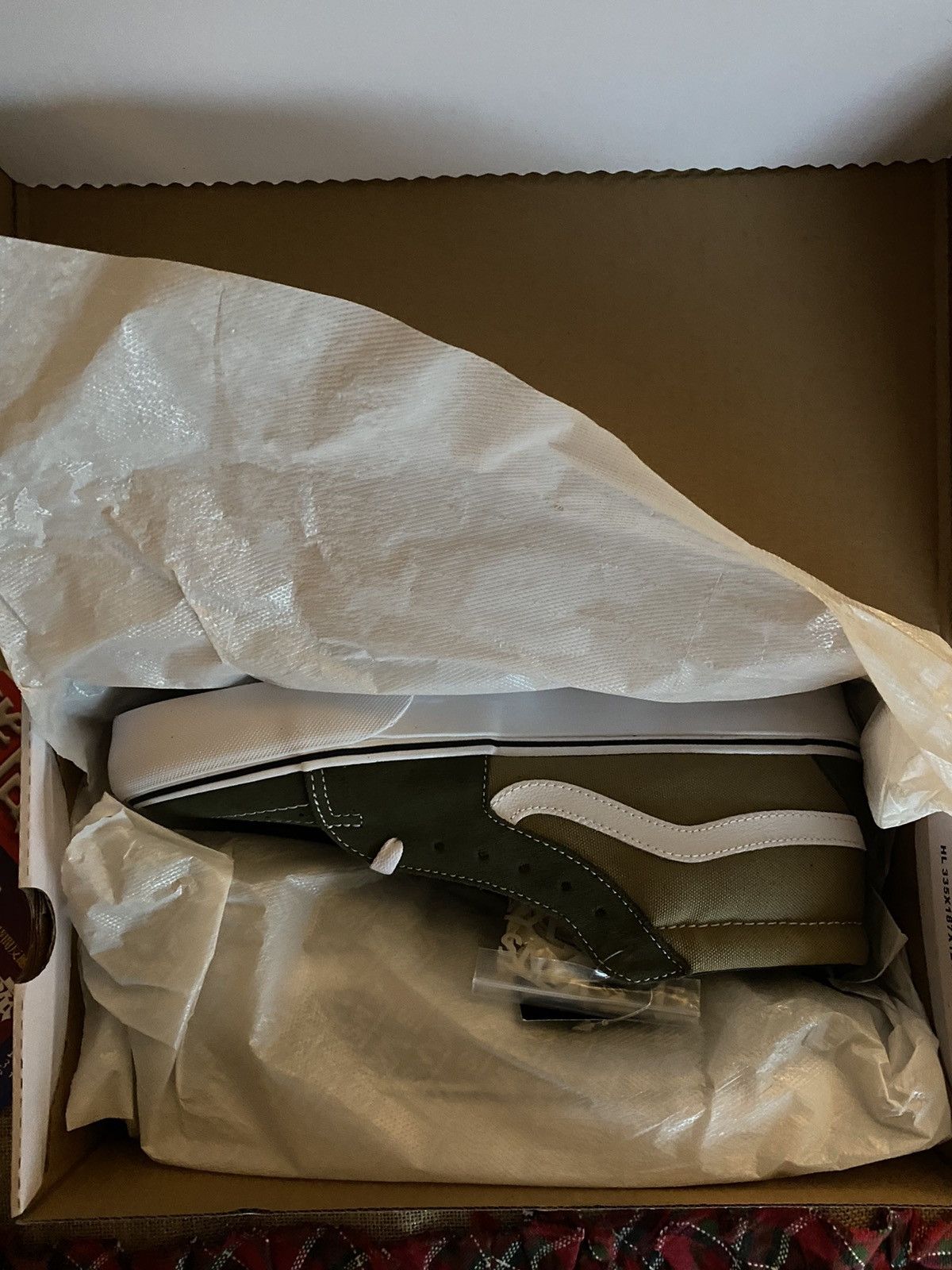 JJJJound × Vans Green JJJJound Vans Sk8-Mid Size US 11 / EU 44 - 1 Thumbnail