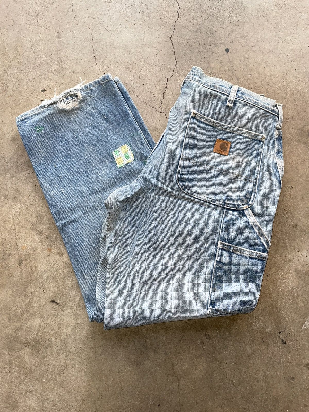 Vintage Vintage Carhartt Pants Size US 33 - 1 Preview