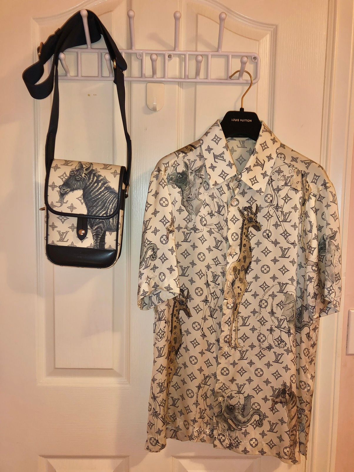 Pre-owned Louis Vuitton X Chapman Brothers Zoo T-shirts