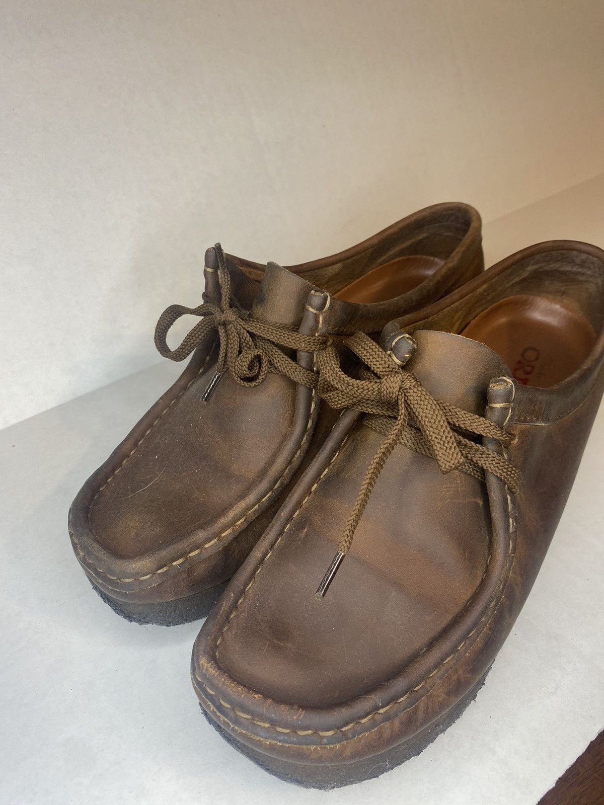 Vintage Clark’s Wallabee low beeswax | Grailed