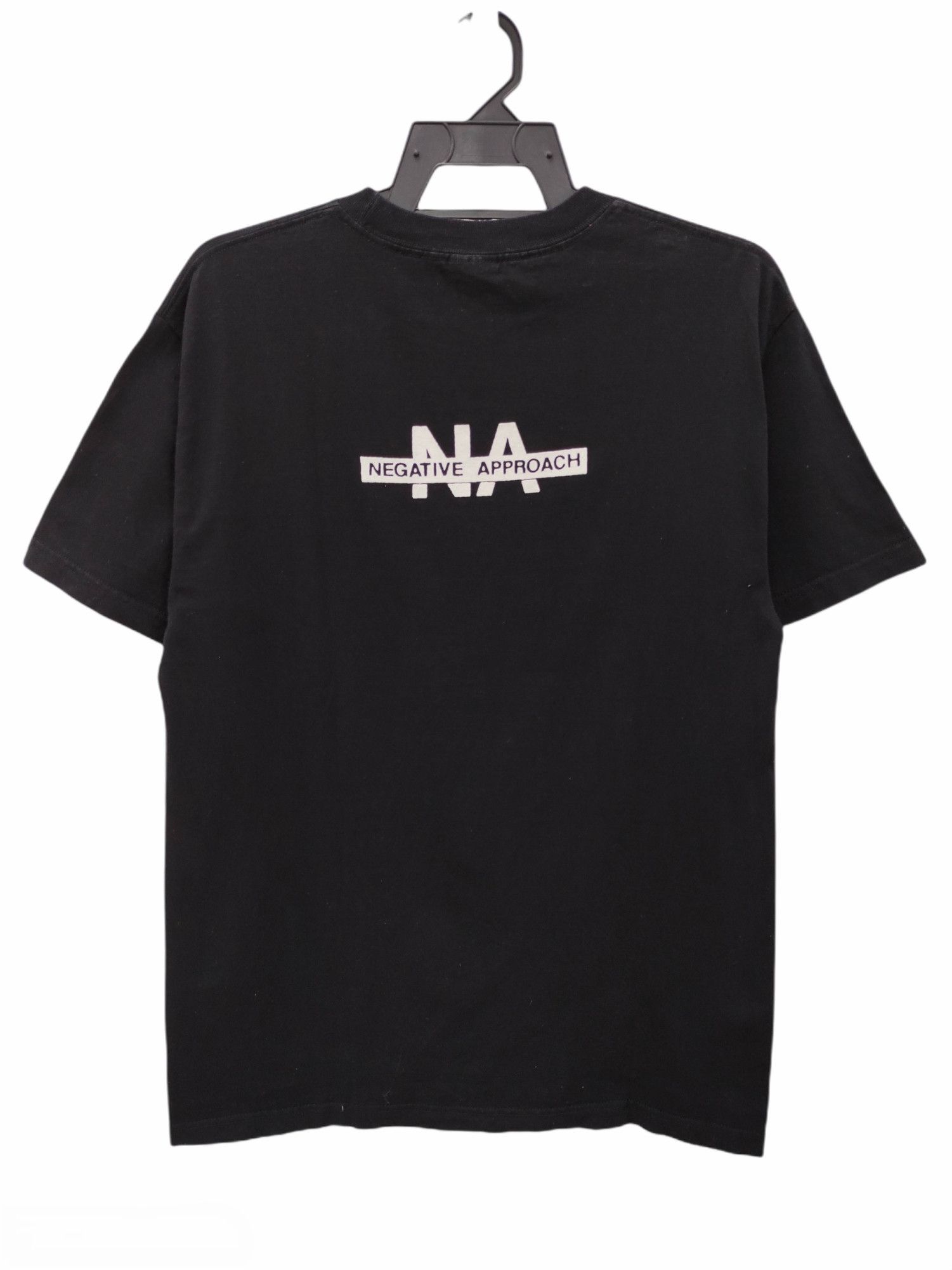 Band Tees VINTAGE NEGATIVE APPROACH PROMO ALBUM BLACK TEE Size US M / EU 48-50 / 2 - 2 Thumbnail