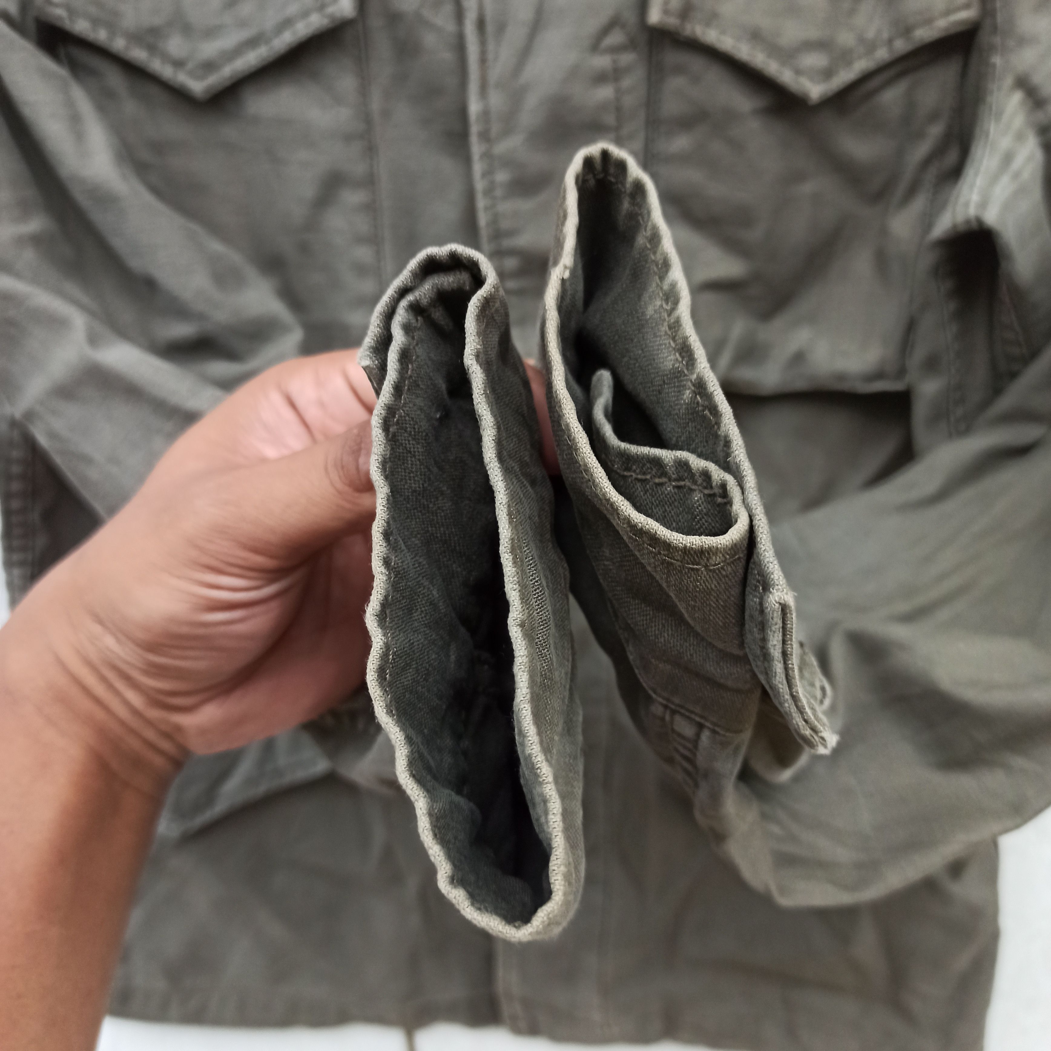 Alpha Industries × Vintage Vintage Alpha Industries Jacket Military Size US M / EU 48-50 / 2 - 6 Thumbnail