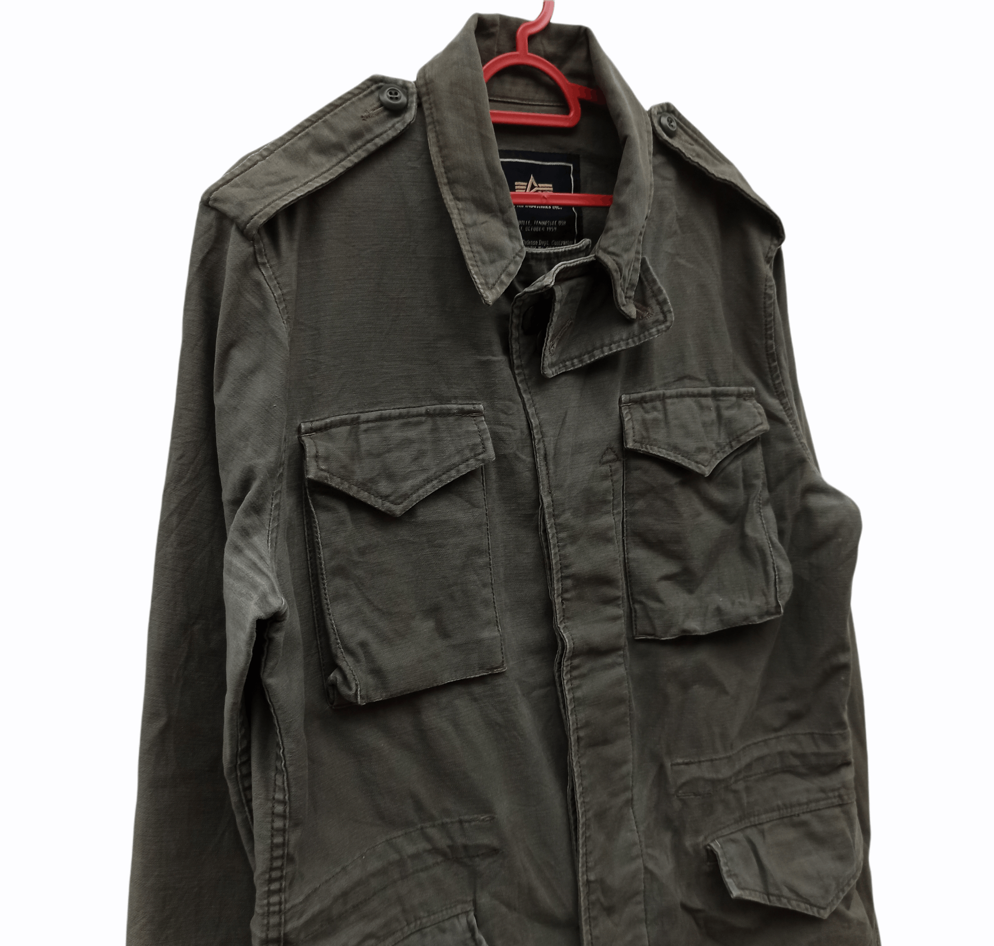 Alpha Industries × Vintage Vintage Alpha Industries Jacket Military Size US M / EU 48-50 / 2 - 4 Thumbnail