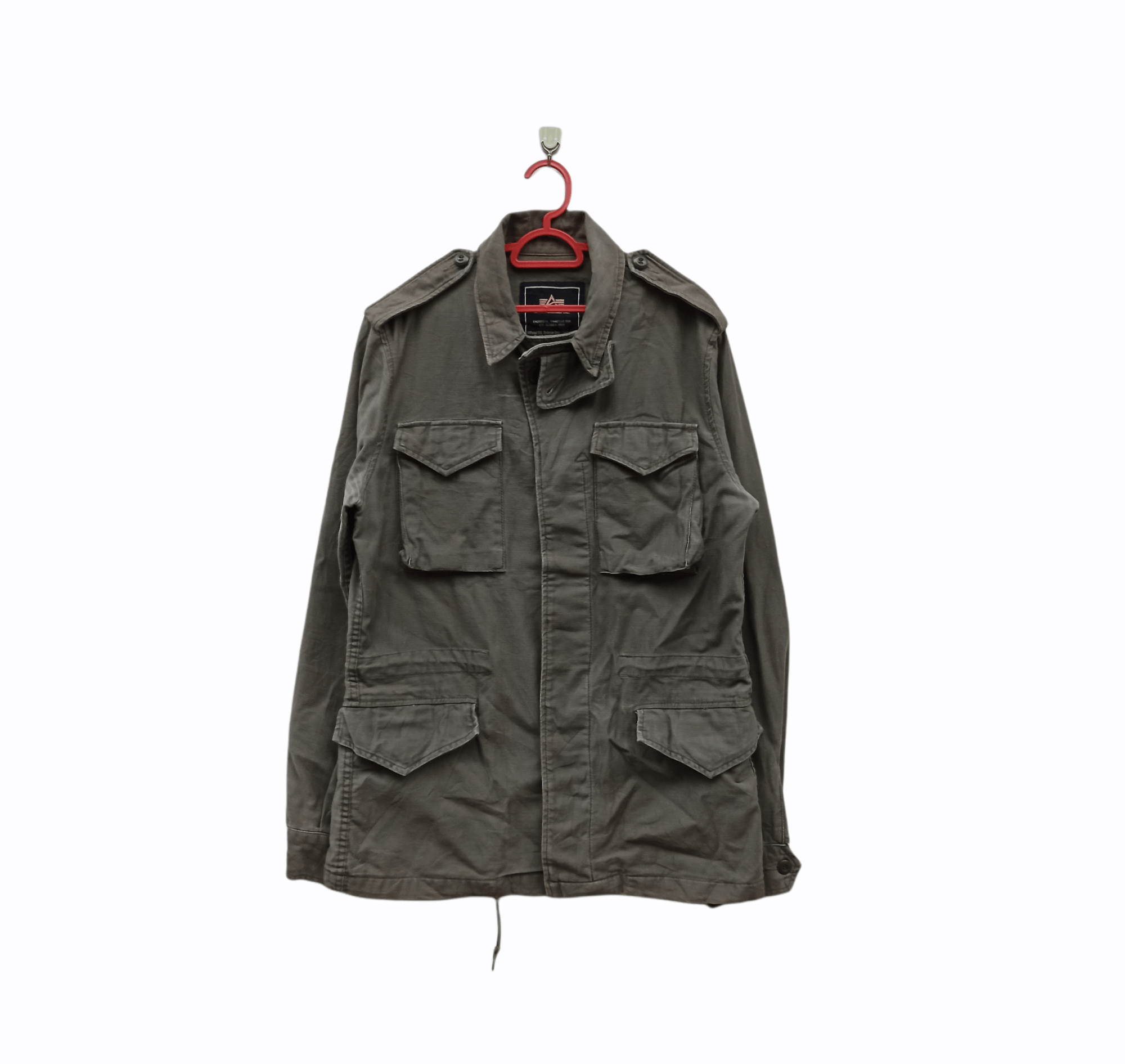 Alpha Industries × Vintage Vintage Alpha Industries Jacket Military Size US M / EU 48-50 / 2 - 1 Thumbnail