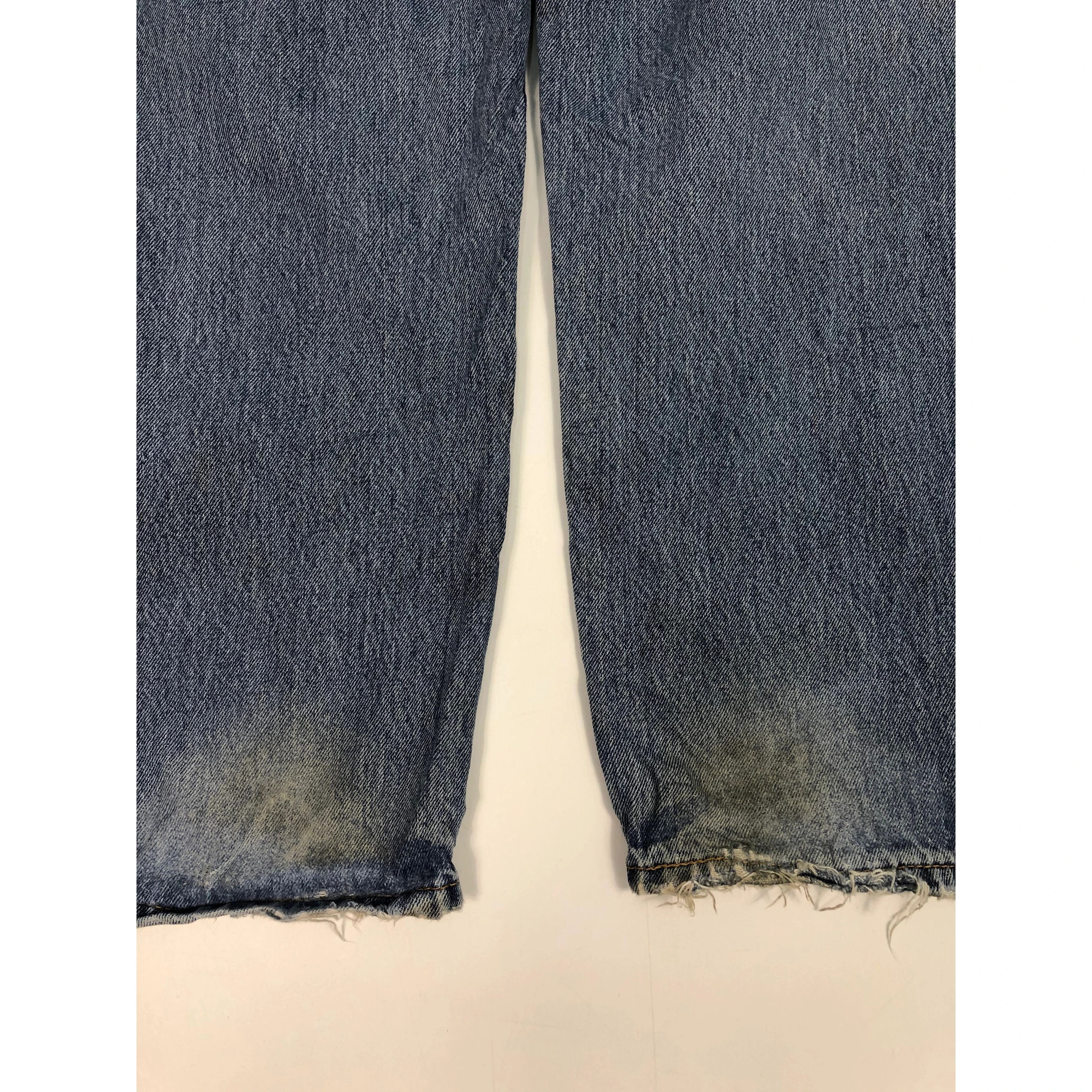 Levi's Vintage Levis 550 Relaxed Fit Faded Denim Distressed DP0081 Size US 38 / EU 54 - 10 Thumbnail