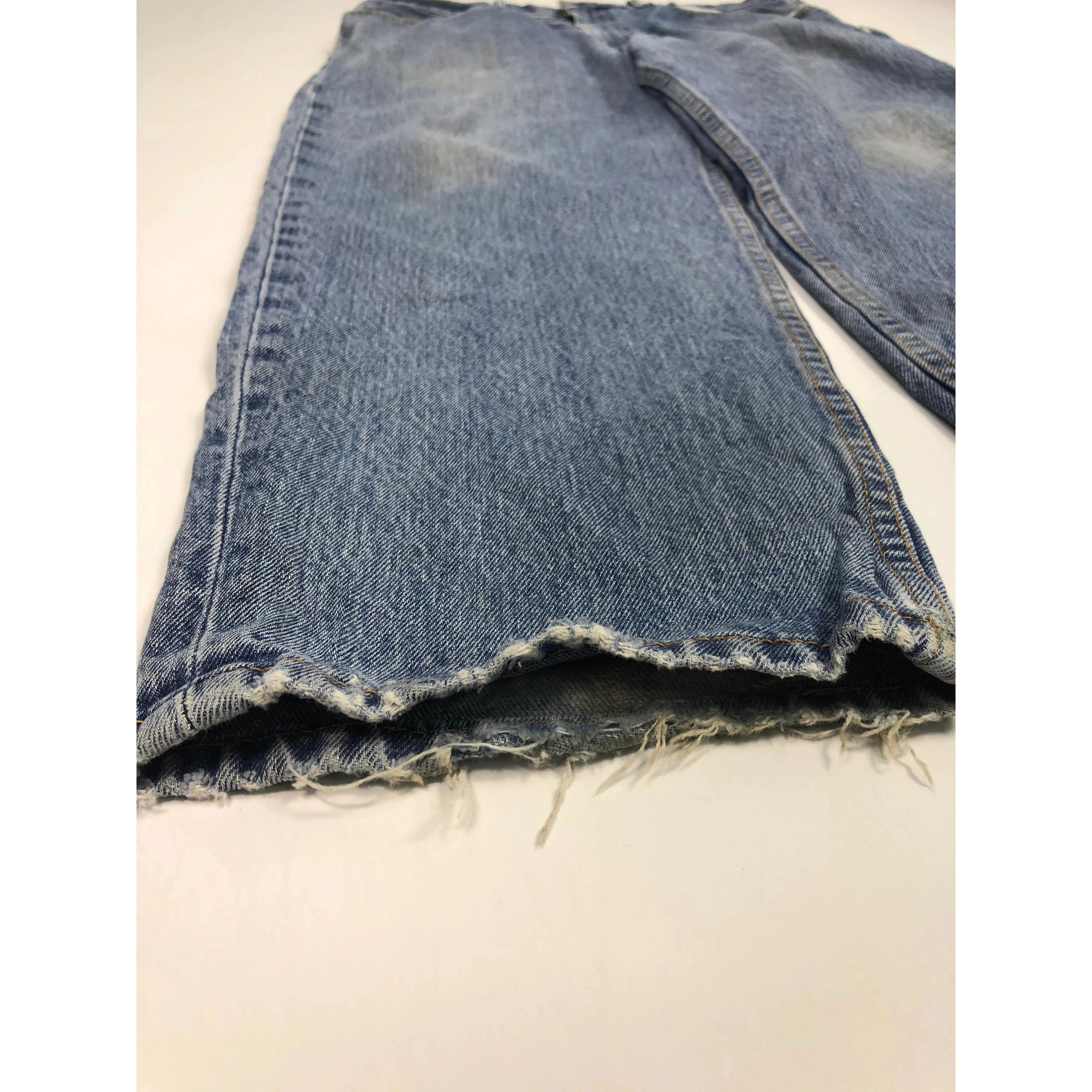 Levi's Vintage Levis 550 Relaxed Fit Faded Denim Distressed DP0081 Size US 38 / EU 54 - 7 Thumbnail
