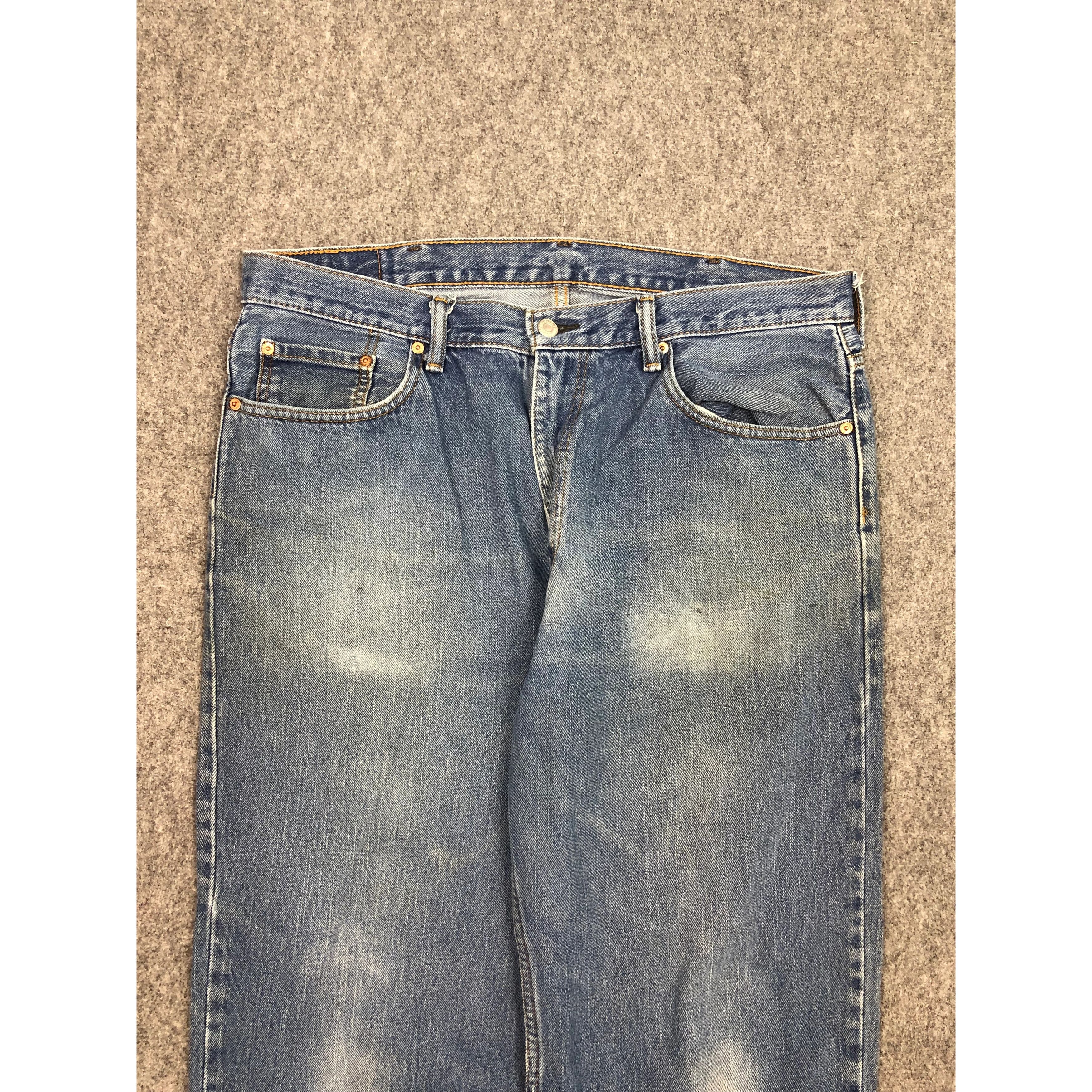 Levi's Vintage Levis 550 Lightwash Jeans DP0502 Size US 39 - 3 Thumbnail