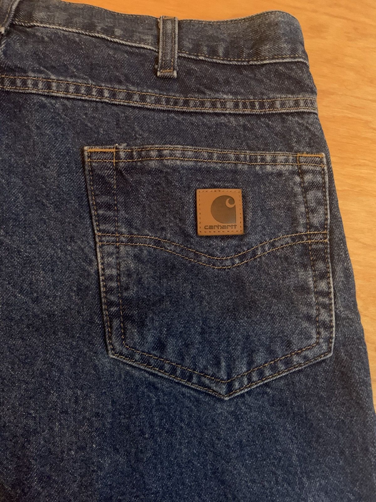 Carhartt Carhartt B17 Relaxed Fit Tapered Leg Blue Jeans | Grailed