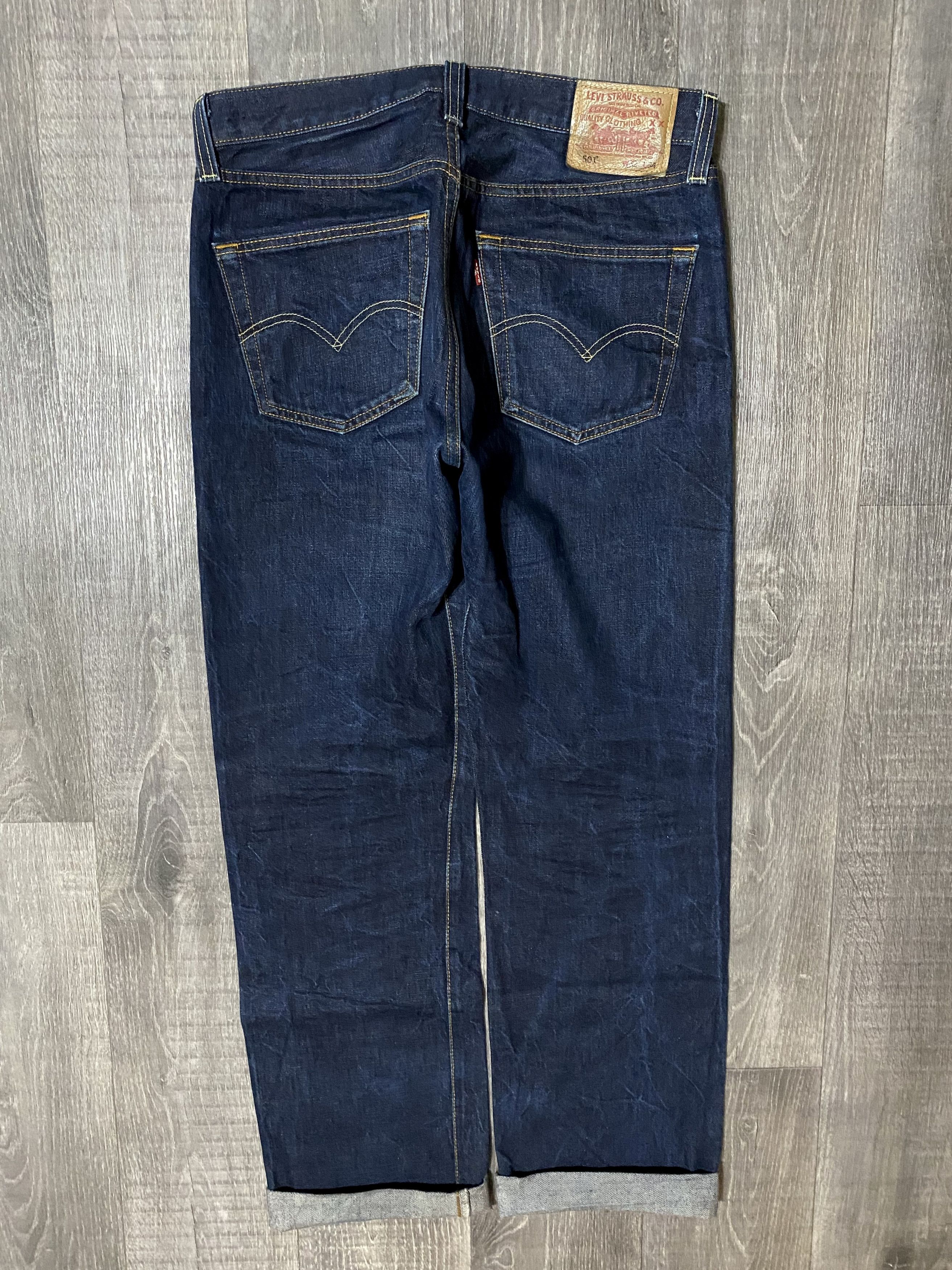 Levis Vintage Clothing 501 Red Selvedge Selvage Denim Jeans