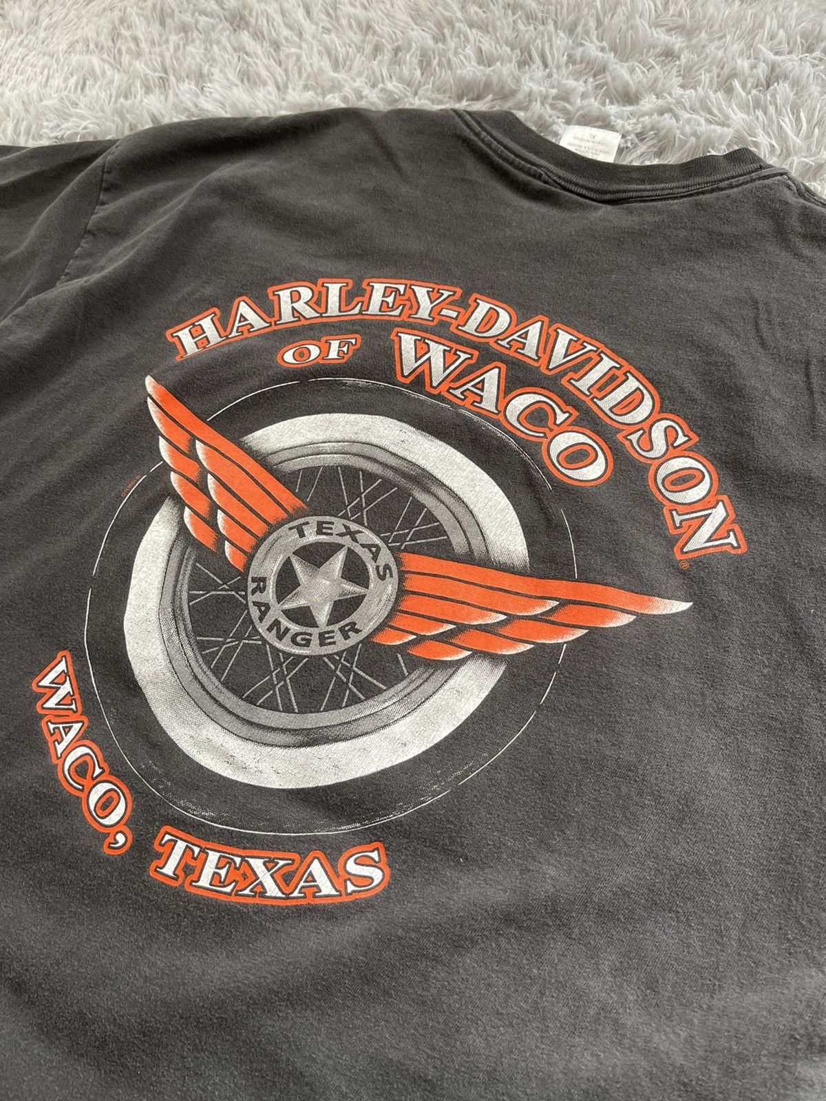 Vintage Harley Davidson flame shirt
