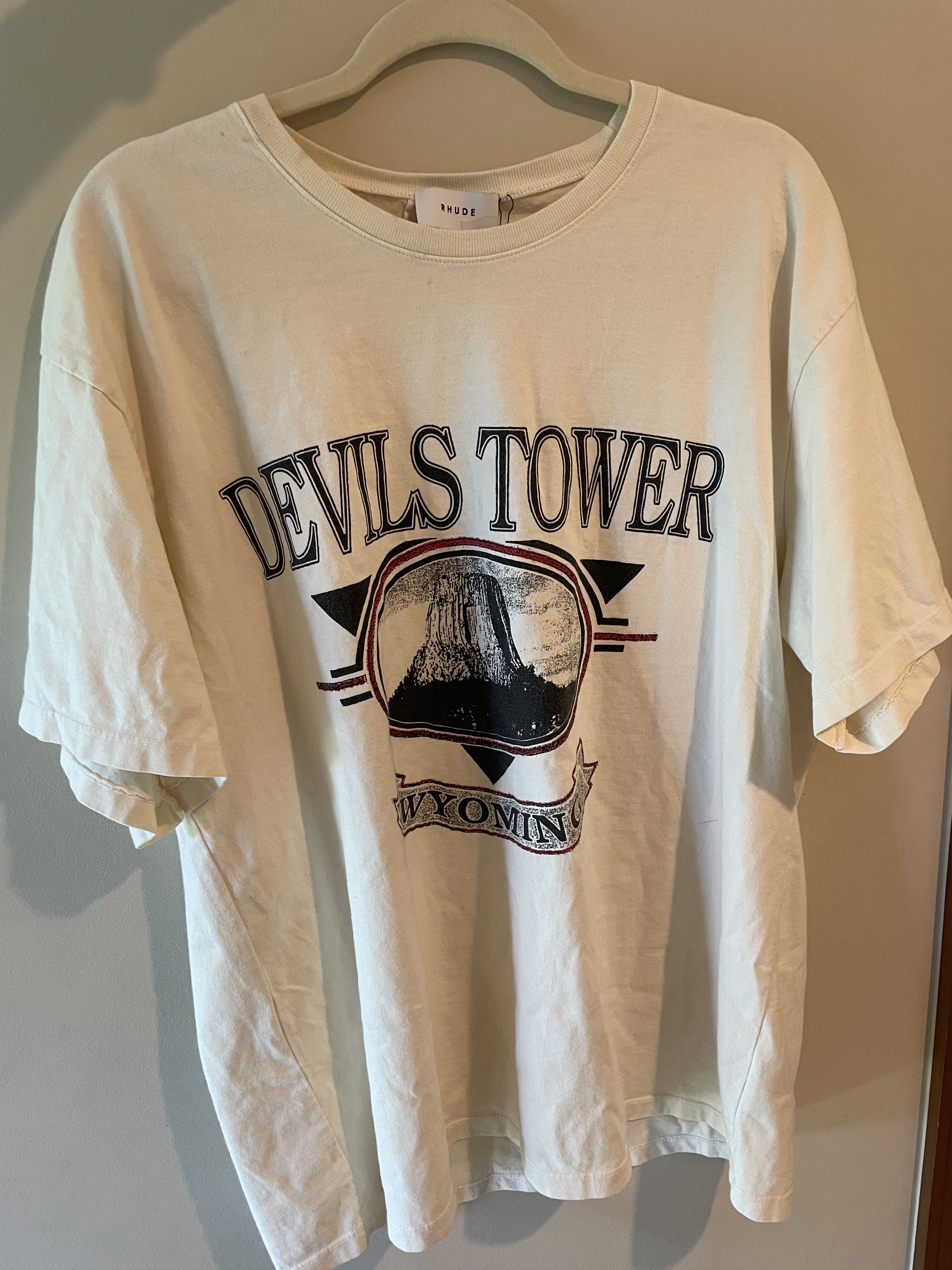 Rhude Rhude Devils Tower Wyoming Tee Shirt | Grailed