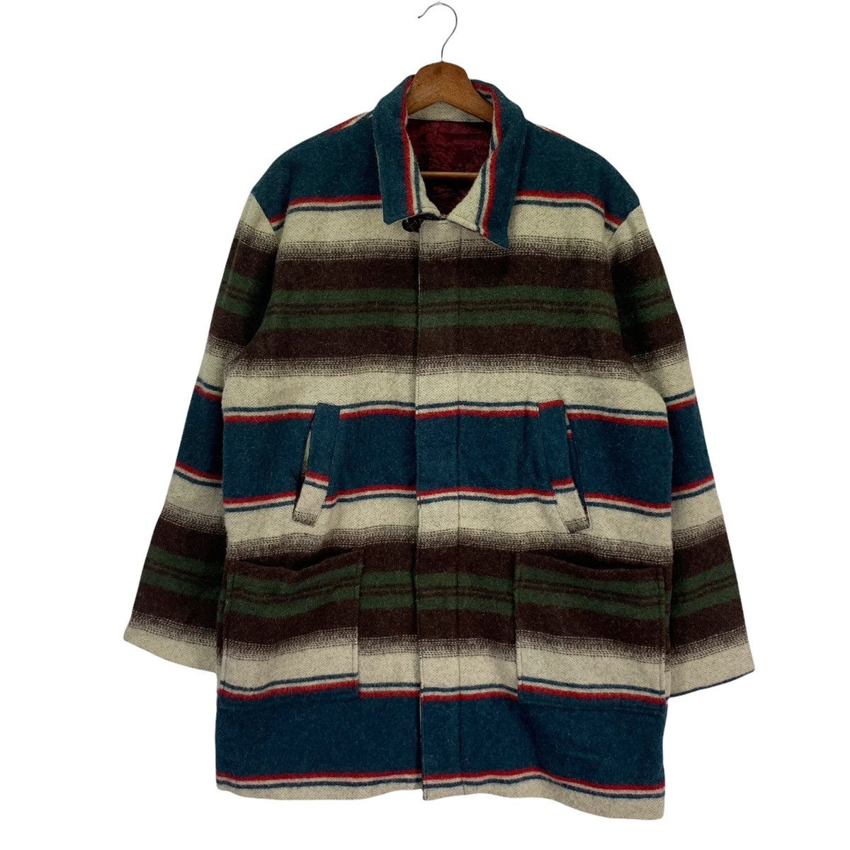 Vintage Blue Scuba San Francisco Wool Sweater