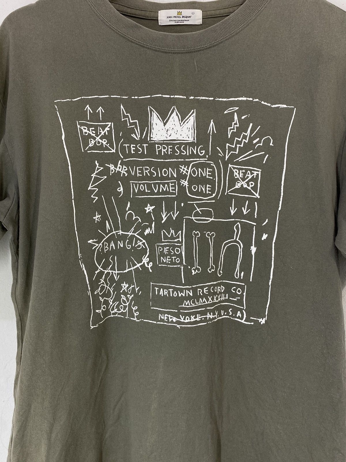 Jean-Michel Basquiat Jean Michel Basquiat X Uniqlo Art Shirt Design Size US L / EU 52-54 / 3 - 4 Thumbnail