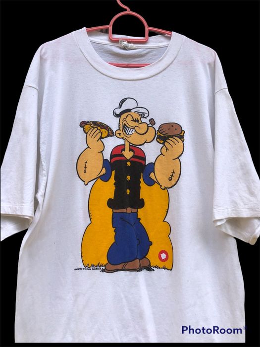 Vintage Vintage Popeye Cartoon TShirt Grailed