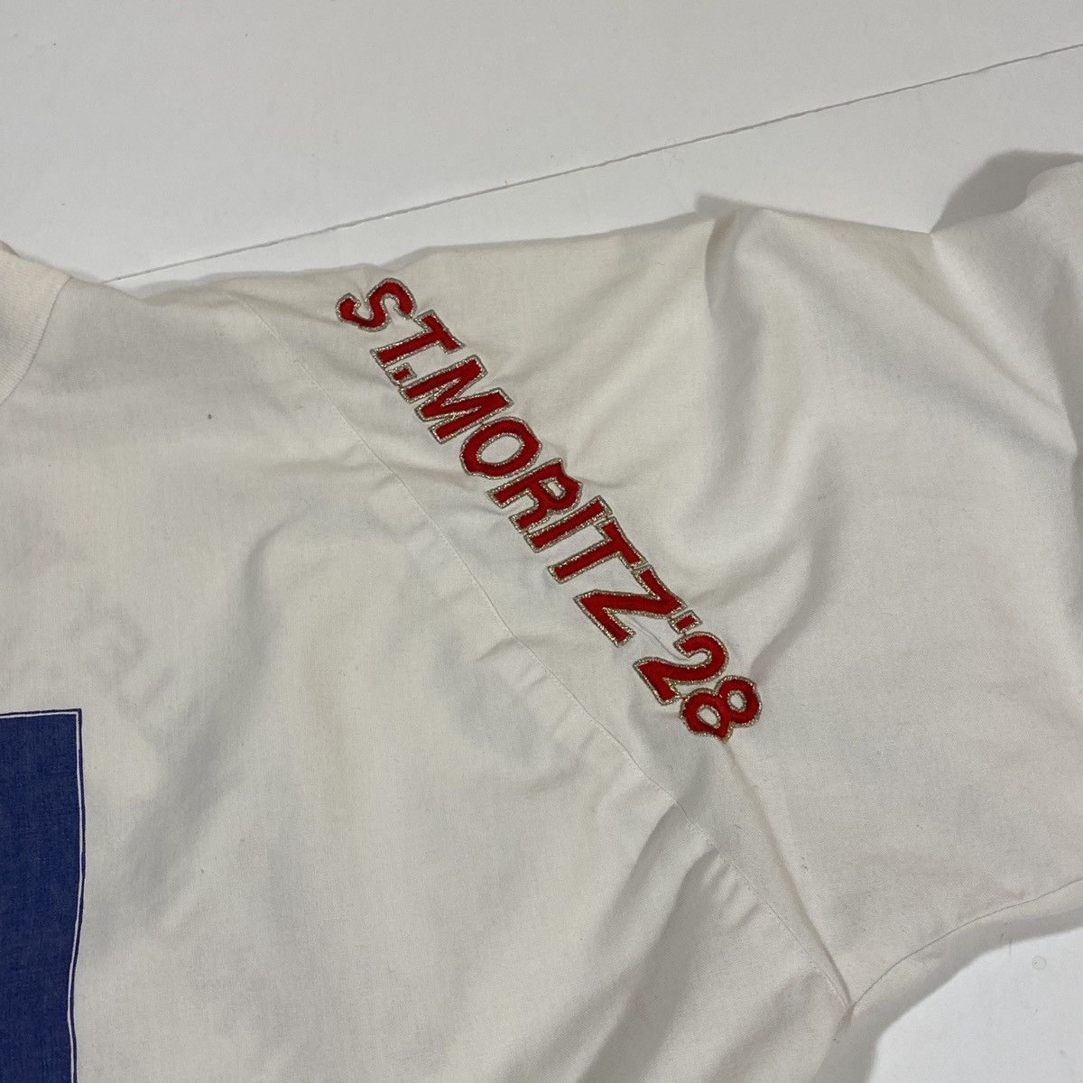 Adidas × USA Olympics × Vintage Vintage Adidas St. Moritz Olympics Sweatshirt Size US L / EU 52-54 / 3 - 6 Thumbnail