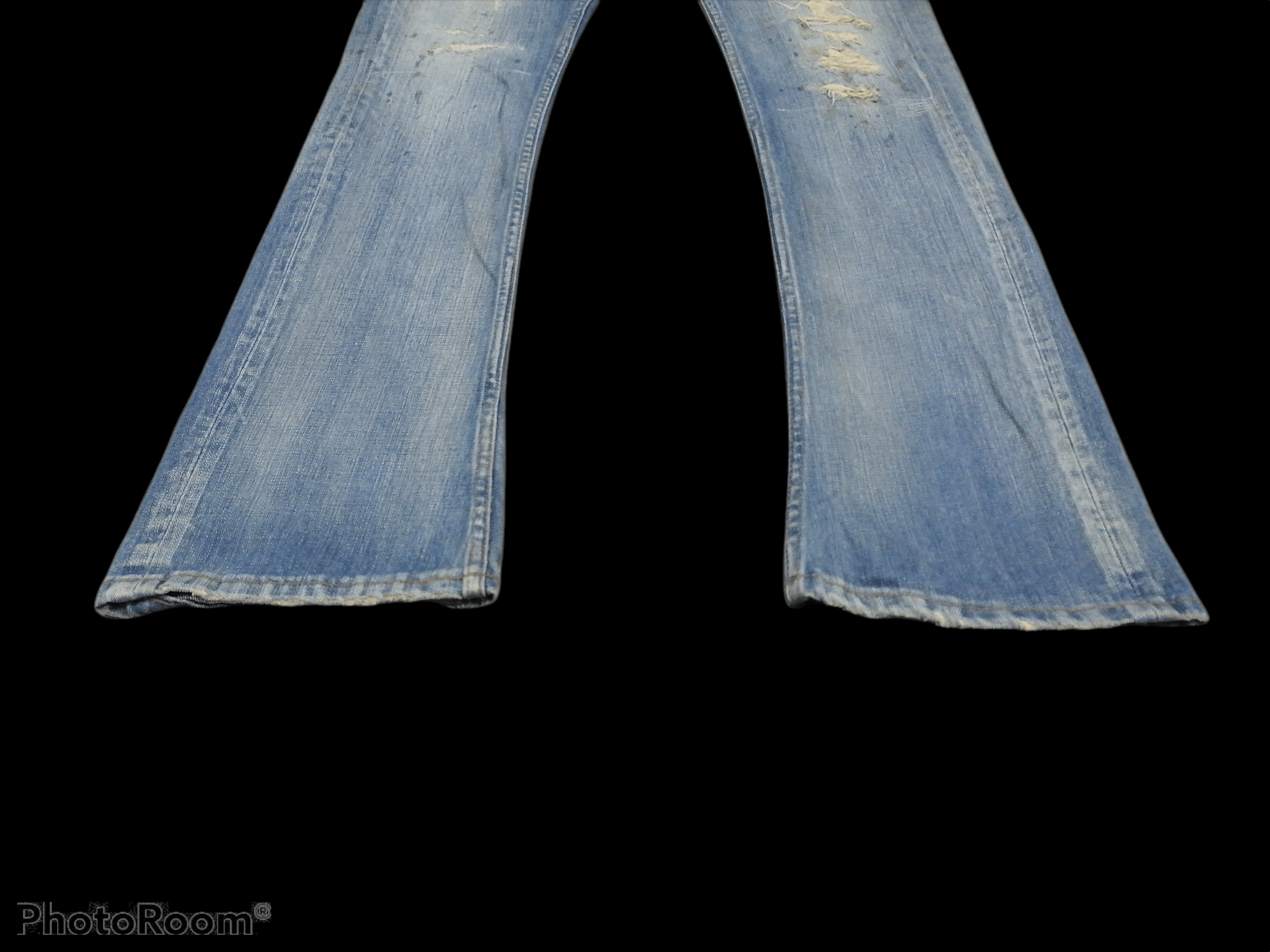 Japanese Brand Jackrose Ripped Patch Distressed Erd Denim Pants Size US 34 / EU 50 - 5 Thumbnail