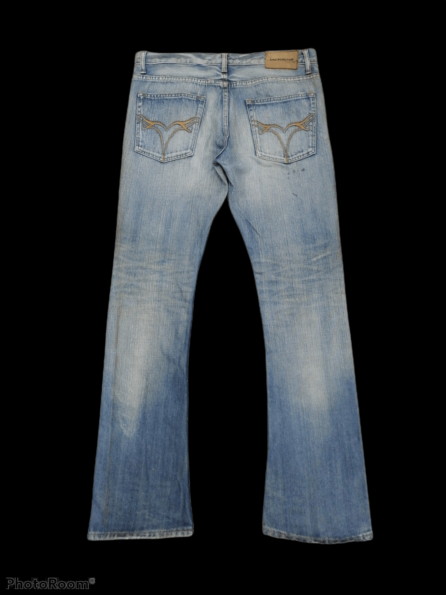 Japanese Brand Jackrose Ripped Patch Distressed Erd Denim Pants Size US 34 / EU 50 - 7 Thumbnail