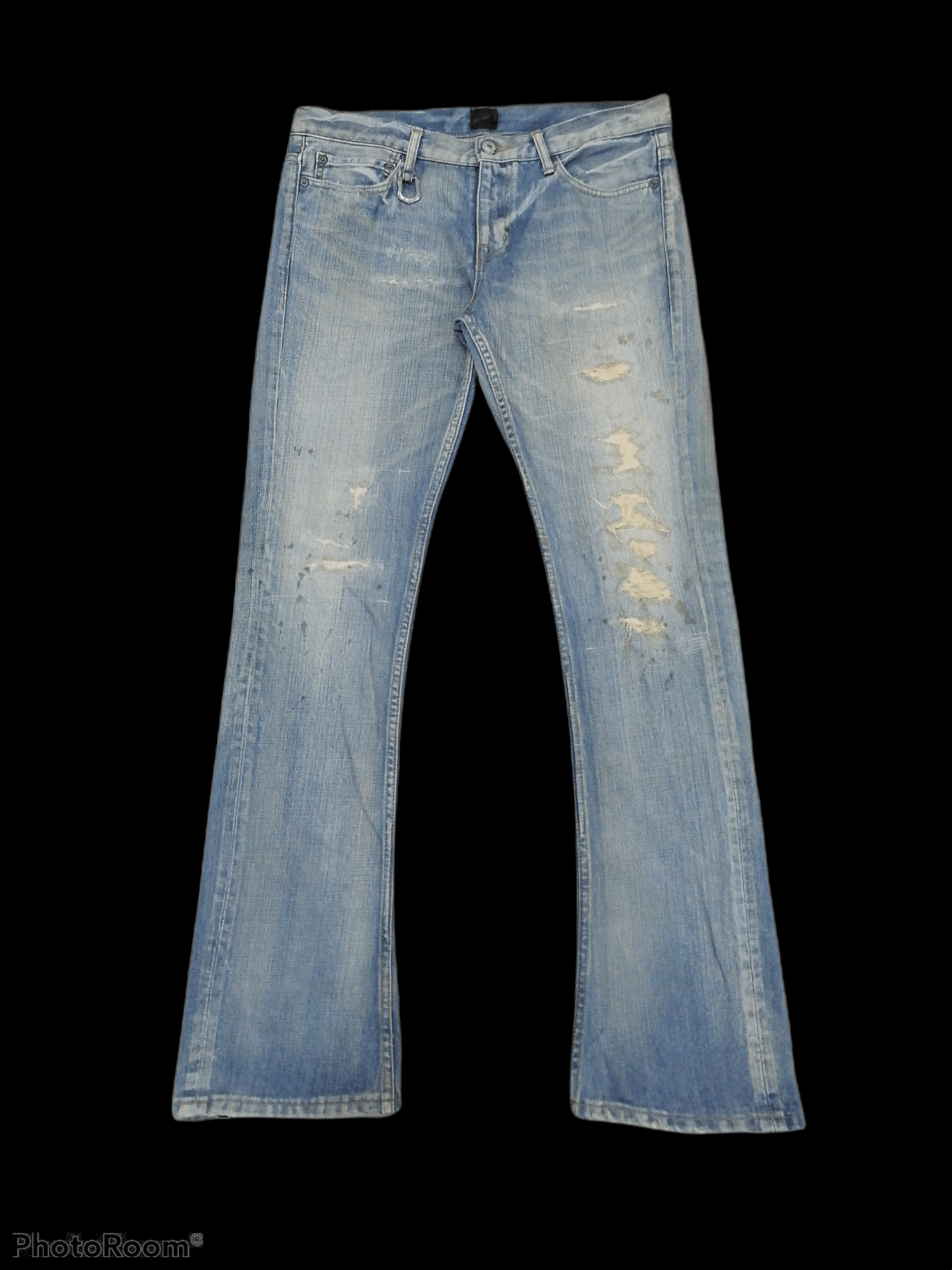 Japanese Brand Jackrose Ripped Patch Distressed Erd Denim Pants Size US 34 / EU 50 - 1 Thumbnail