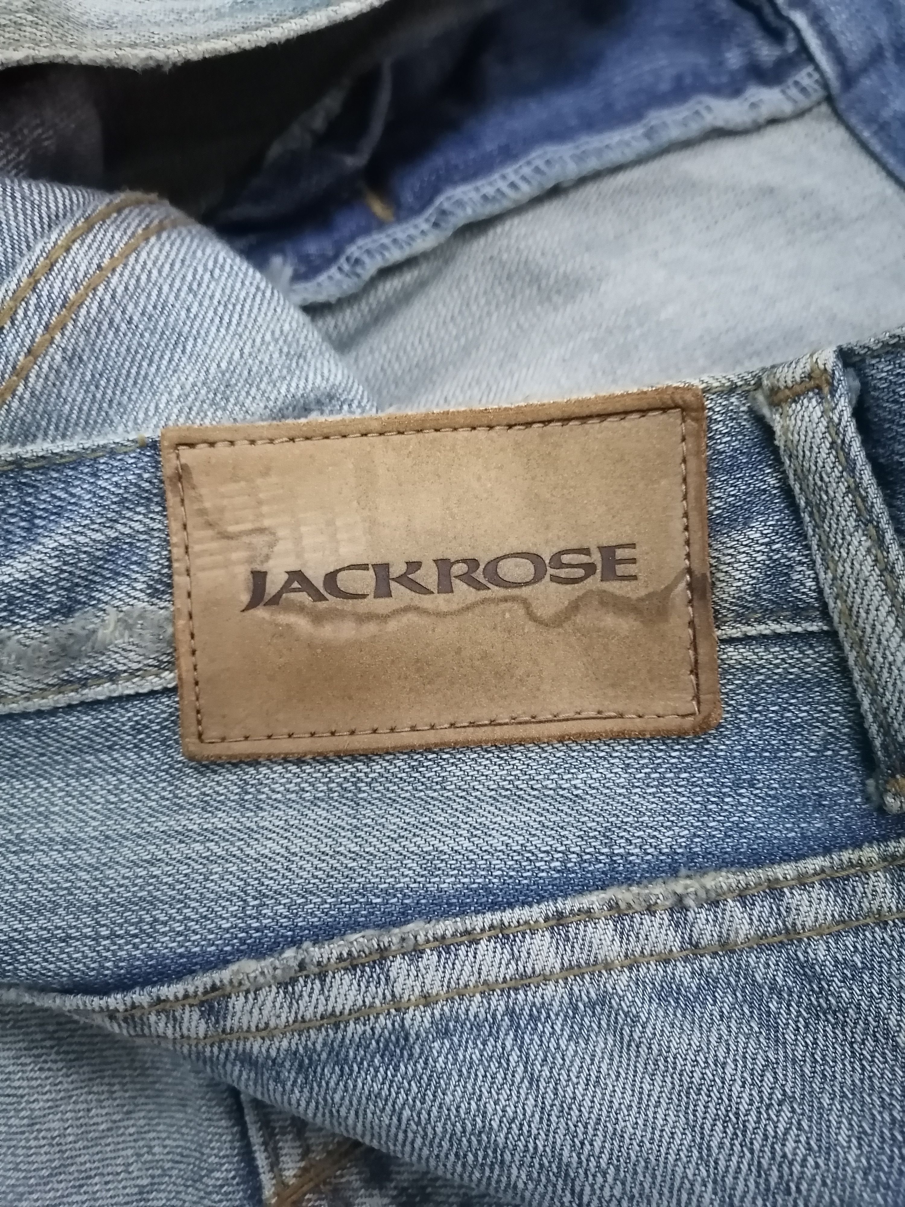 Japanese Brand Jackrose Ripped Patch Distressed Erd Denim Pants Size US 34 / EU 50 - 8 Thumbnail