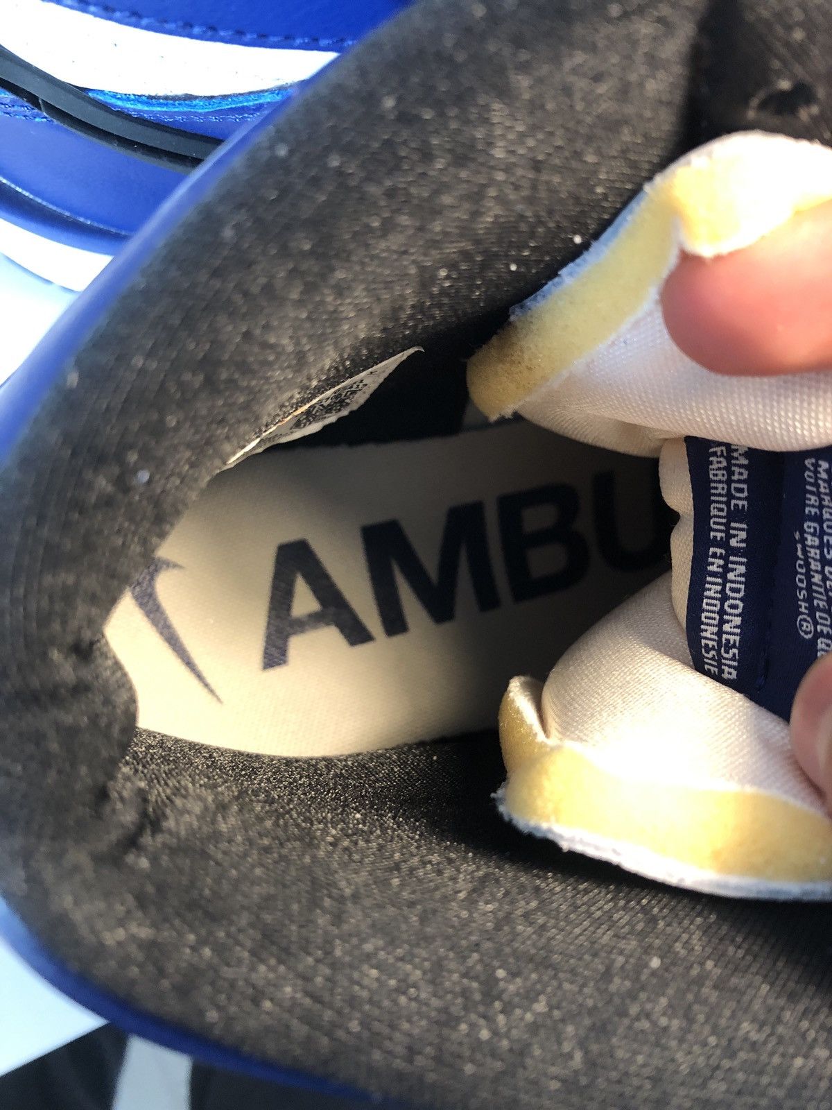 Ambush Design × Nike Nike x Ambush Dunk High Deep Royal Size US 10 / EU 43 - 8 Thumbnail