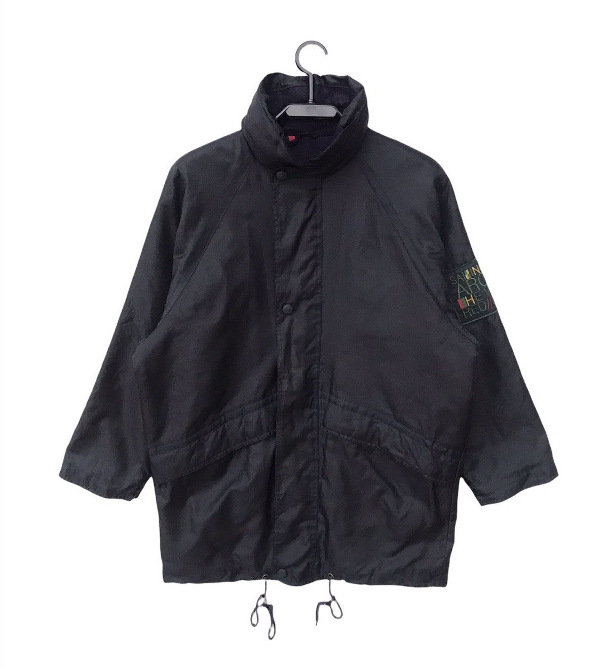 Japanese Red//Green Bomber Jacket Lining Fleece