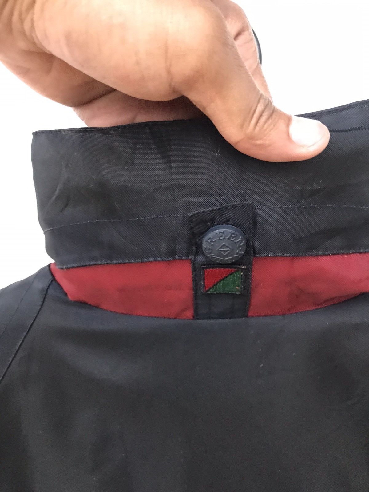 Japanese Brand Japanese Red//Green Bomber Jacket Lining Fleece Size US L / EU 52-54 / 3 - 8 Thumbnail