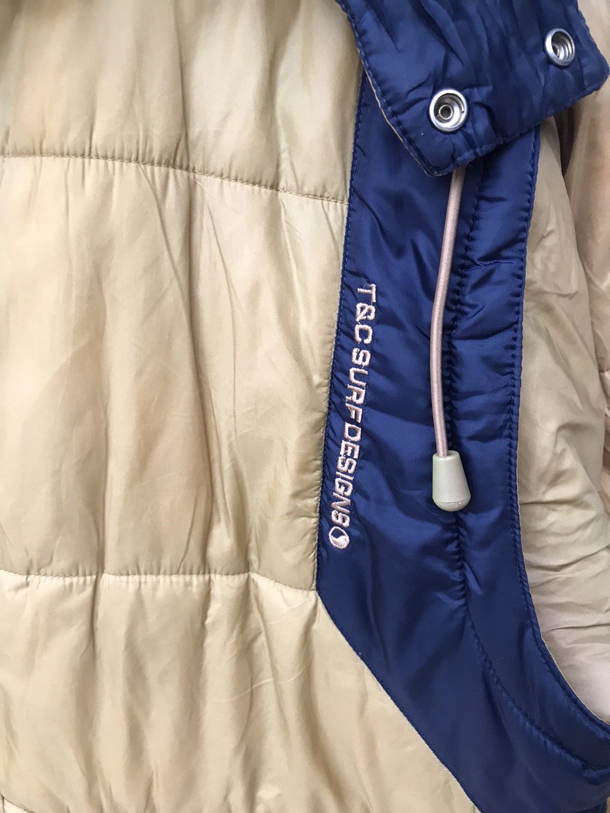 Other Vintage T&C Surf Puffer Hooded Bomber Jacket Size US L / EU 52-54 / 3 - 5 Thumbnail