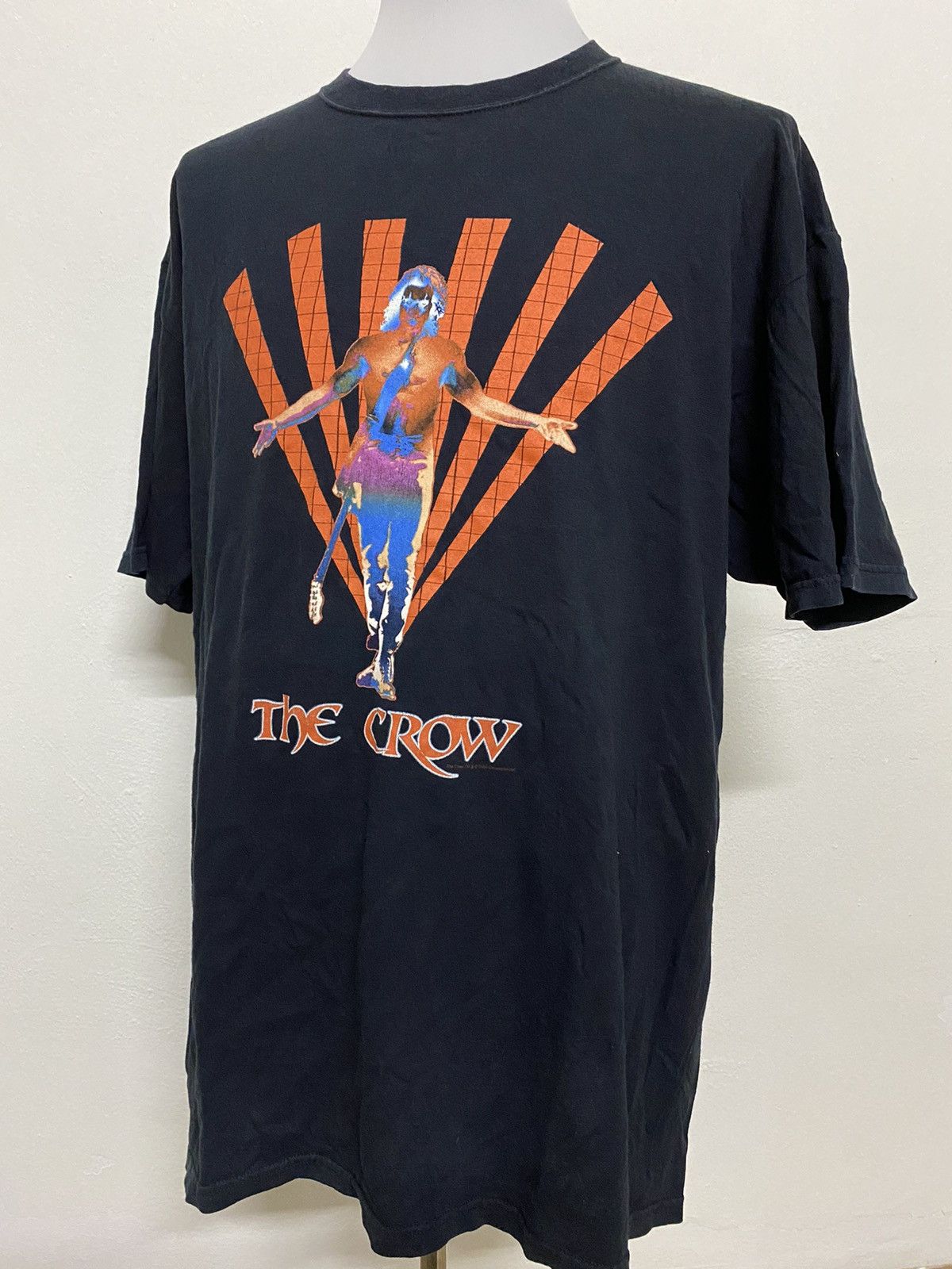 Band Tees × Vintage Vintage y2k The Crow Movie Tee Size US XL / EU 56 / 4 - 4 Thumbnail